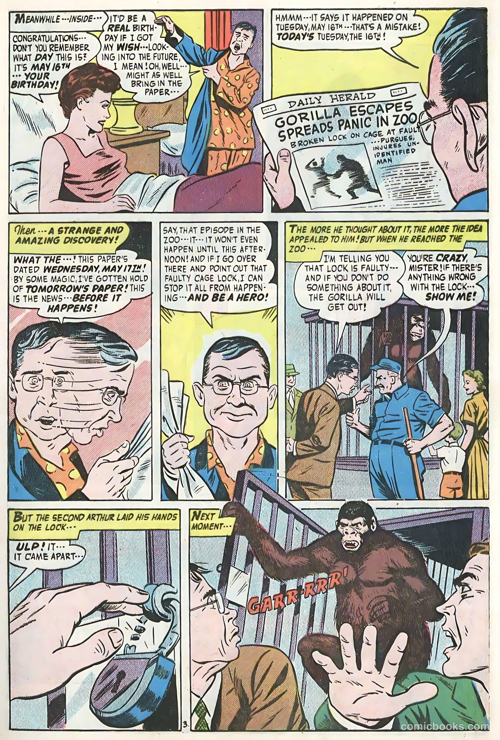 Forbidden Worlds #44 (1956) — page 5 of 36