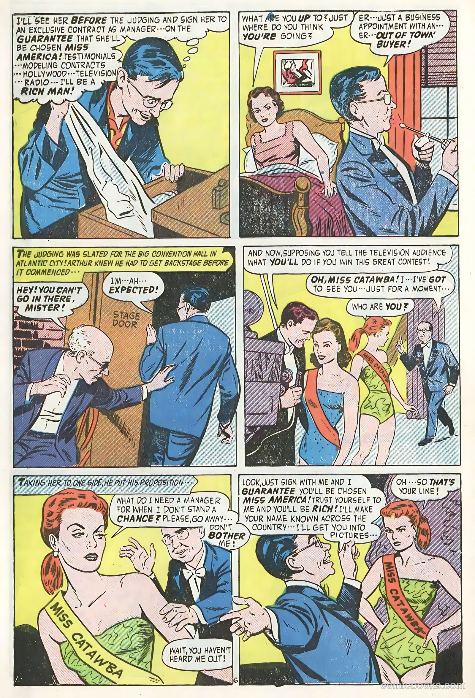 Forbidden Worlds #44 (1956) — page 8 of 36