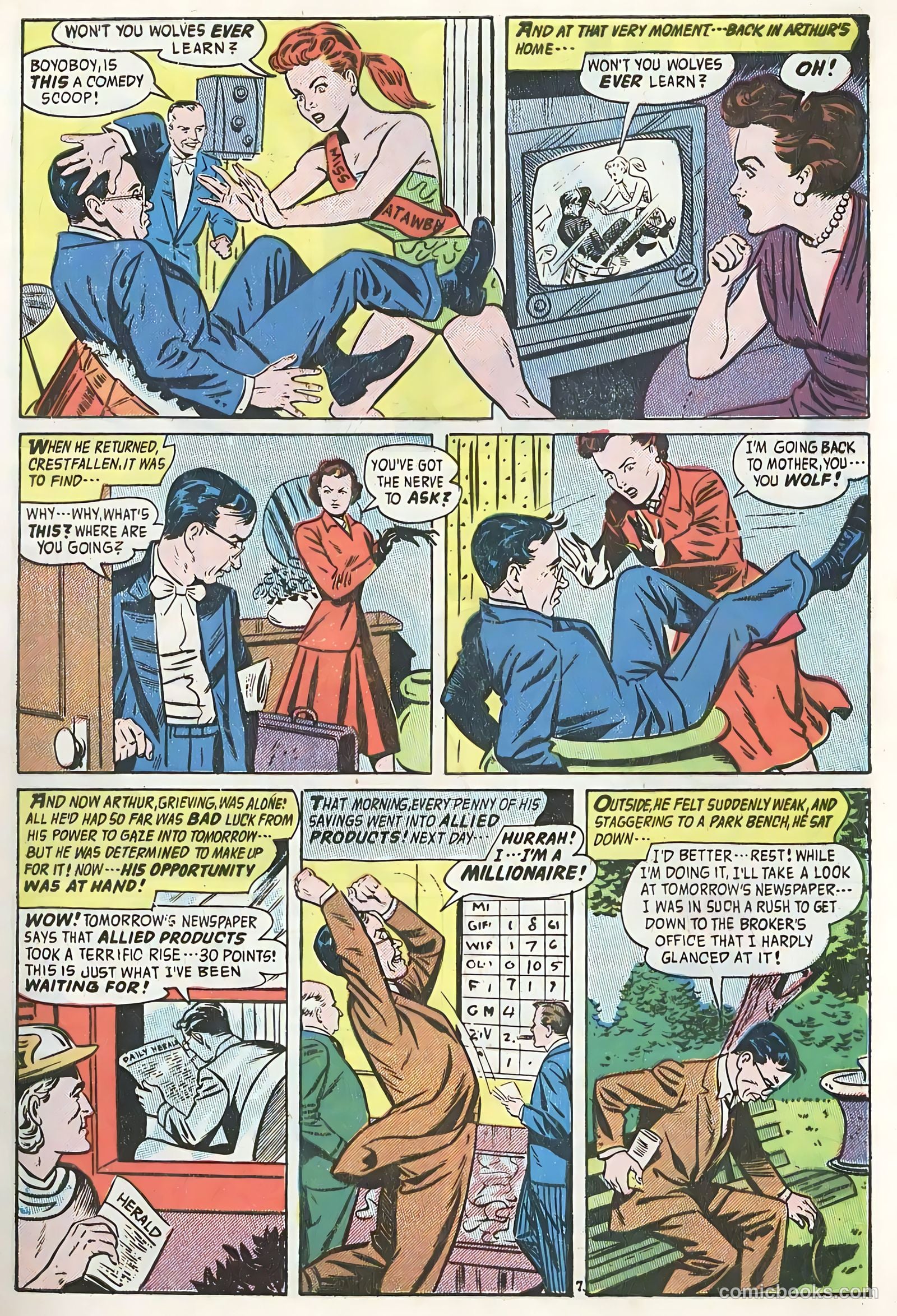 Forbidden Worlds #44 (1956) — page 9 of 36
