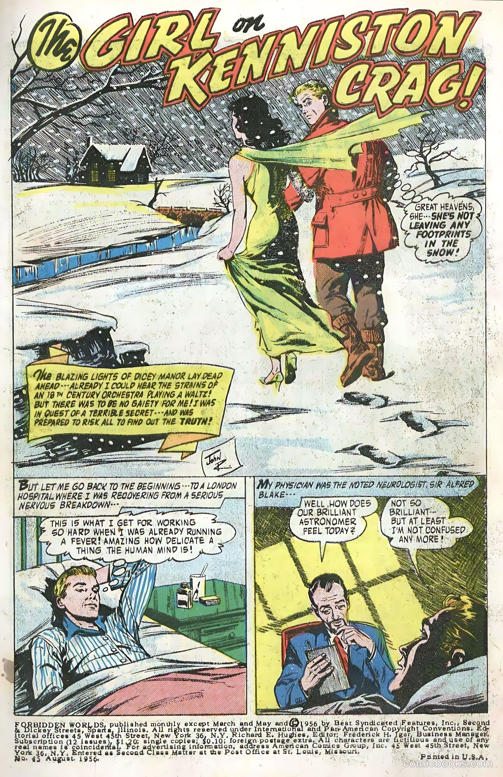 Forbidden Worlds #45 (1956) — page 3 of 36