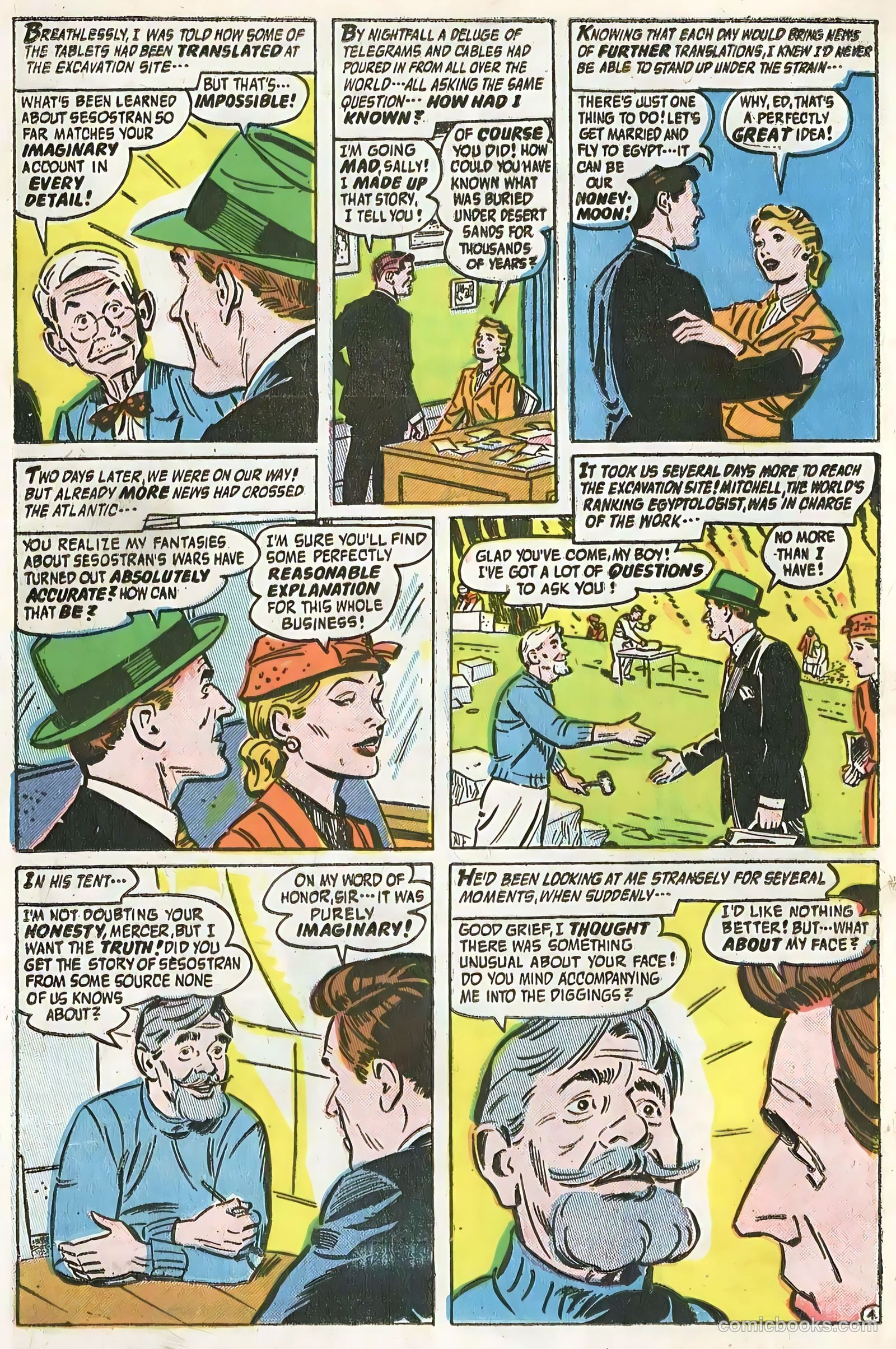 Forbidden Worlds #46 (1956) — page 20 of 36