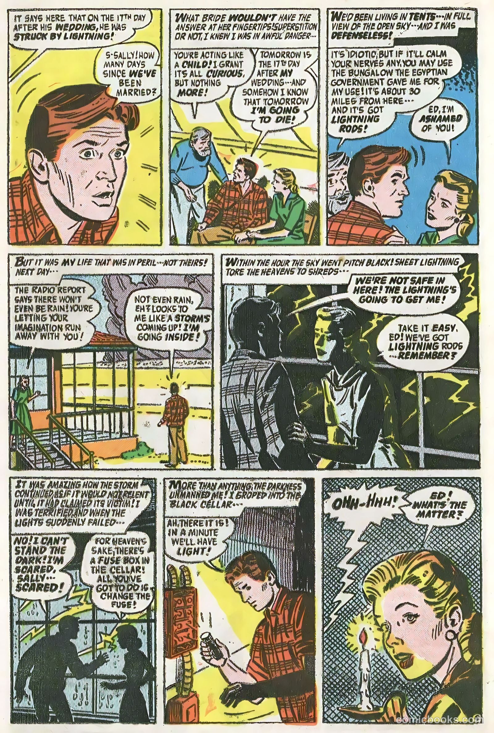 Forbidden Worlds #46 (1956) — page 22 of 36