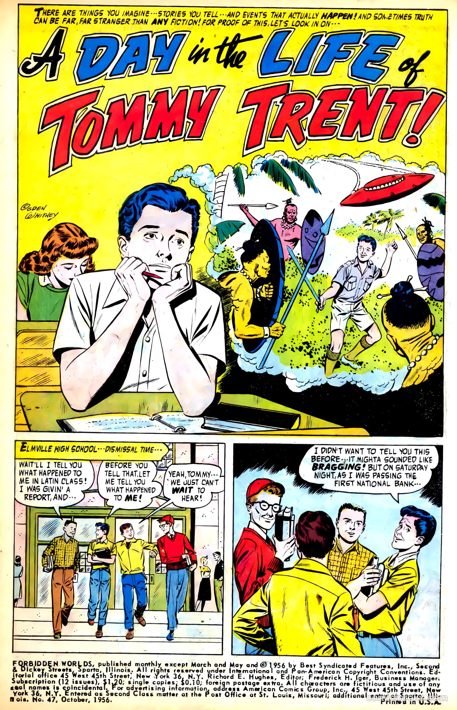 Forbidden Worlds #47 (1956) — page 3 of 36
