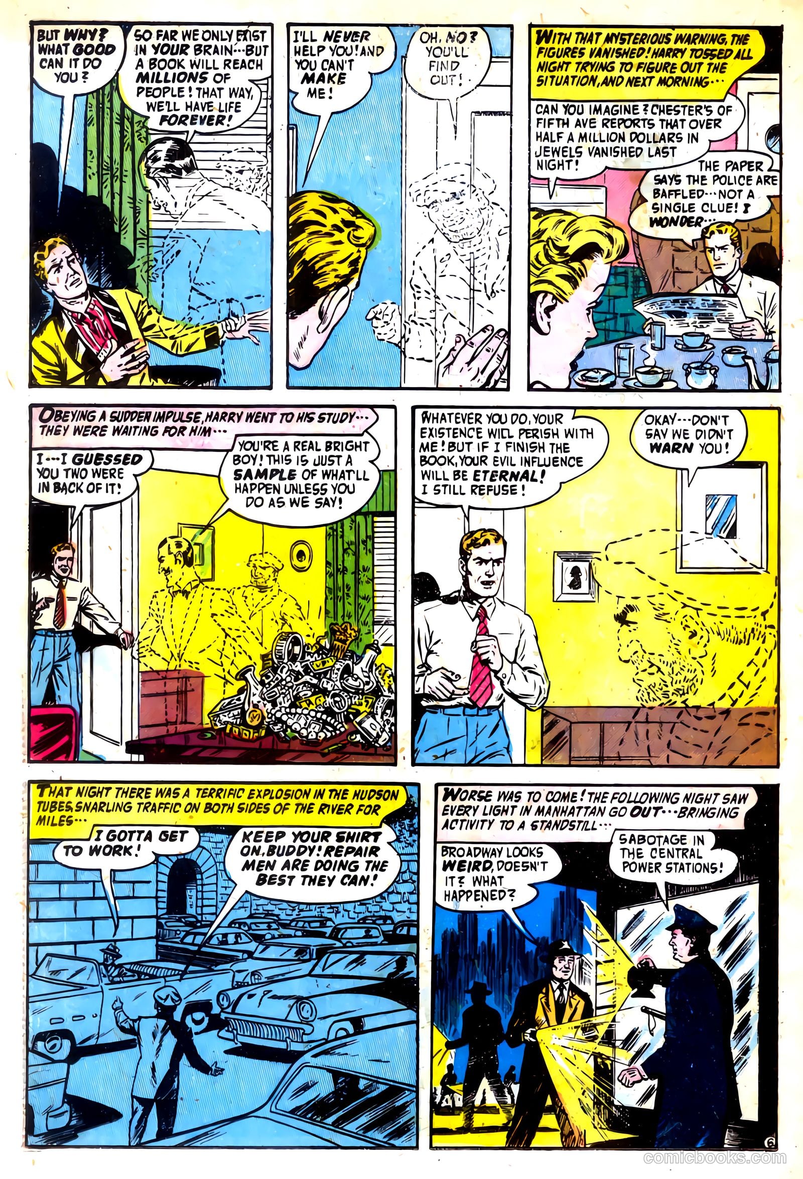 Forbidden Worlds #47 (1956) — page 20 of 36