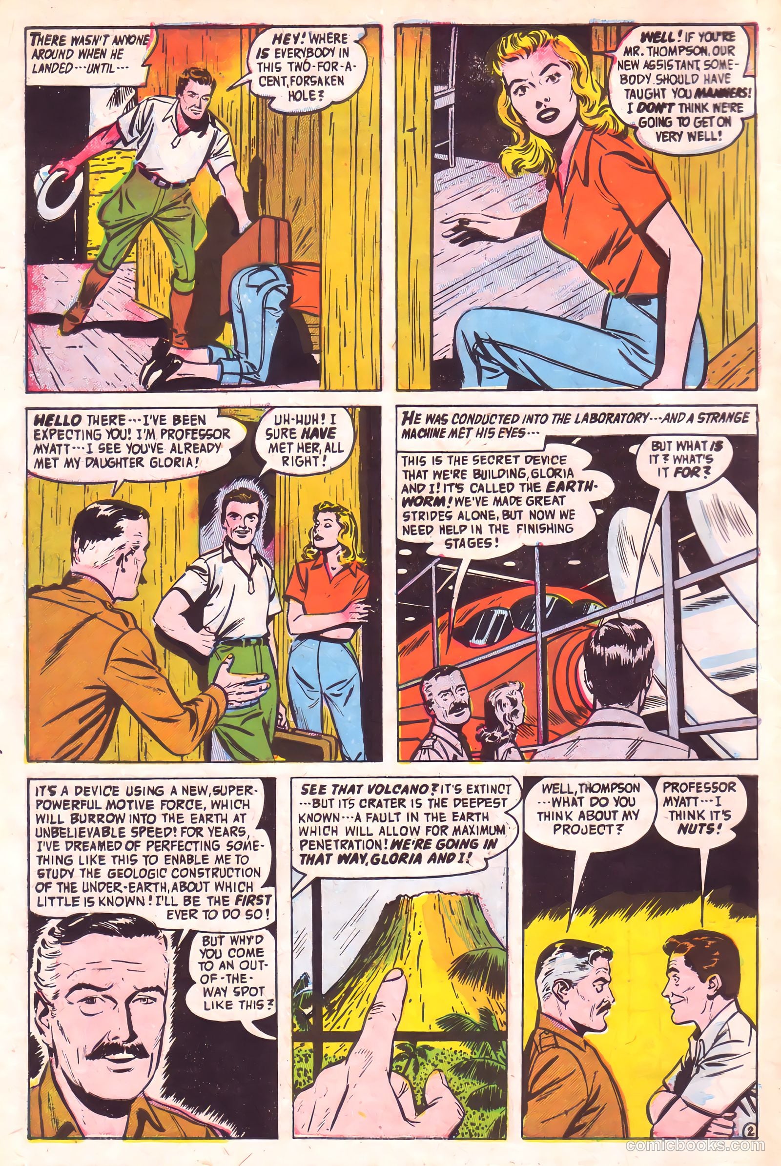Forbidden Worlds #48 (1956) — page 4 of 36
