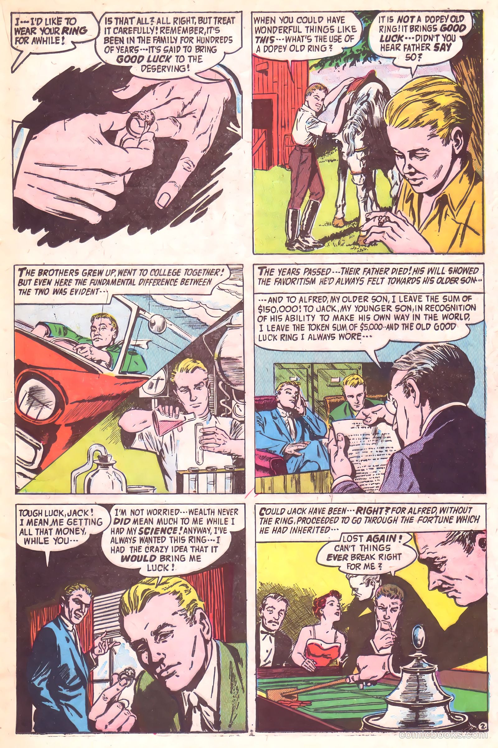 Forbidden Worlds #48 (1956) — page 19 of 36