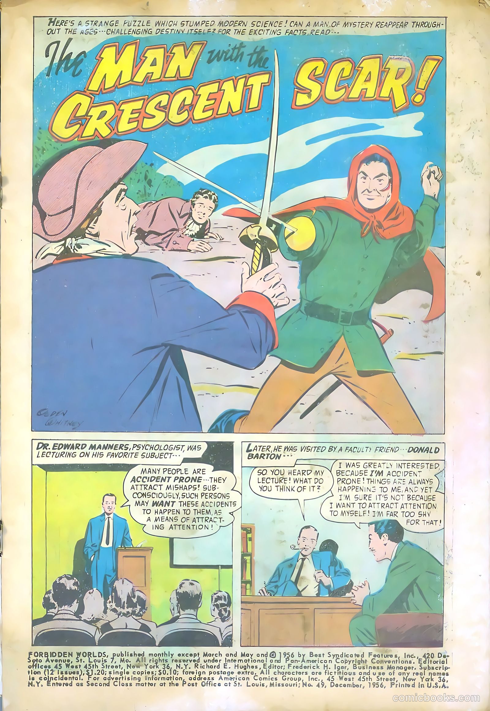 Forbidden Worlds #49 (1956) — page 3 of 36