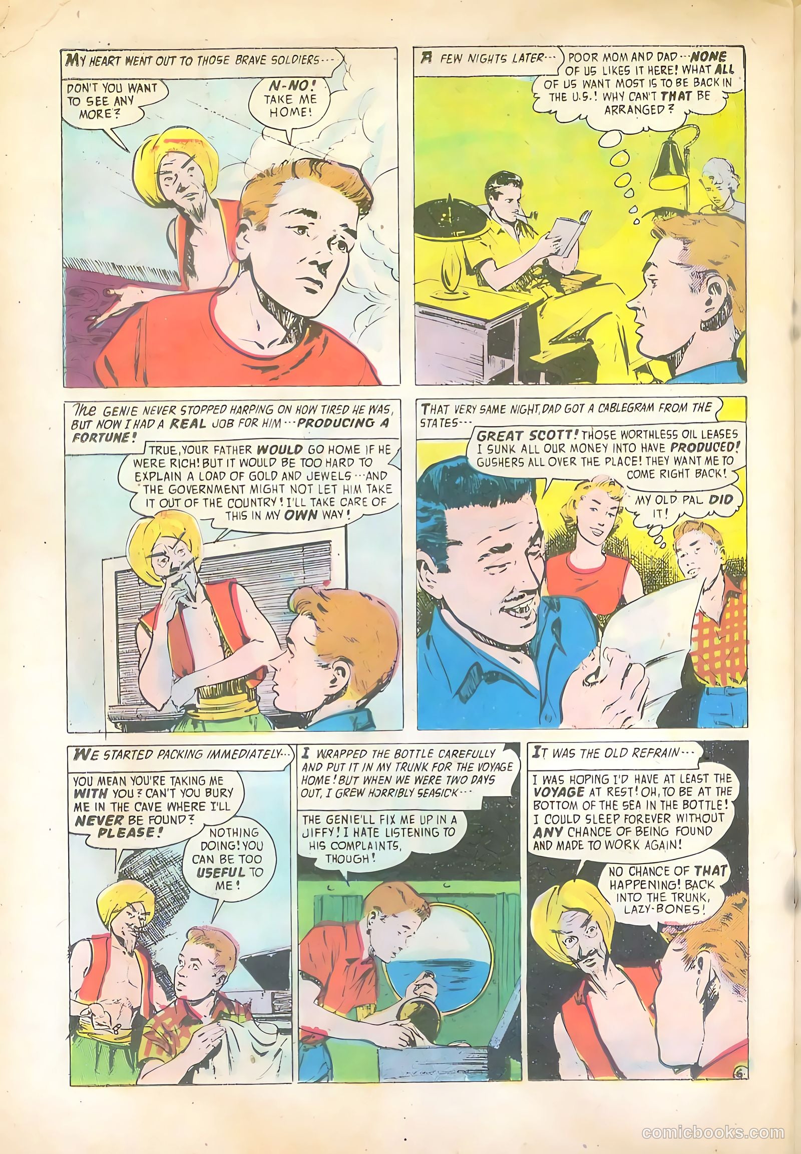 Forbidden Worlds #49 (1956) — page 22 of 36