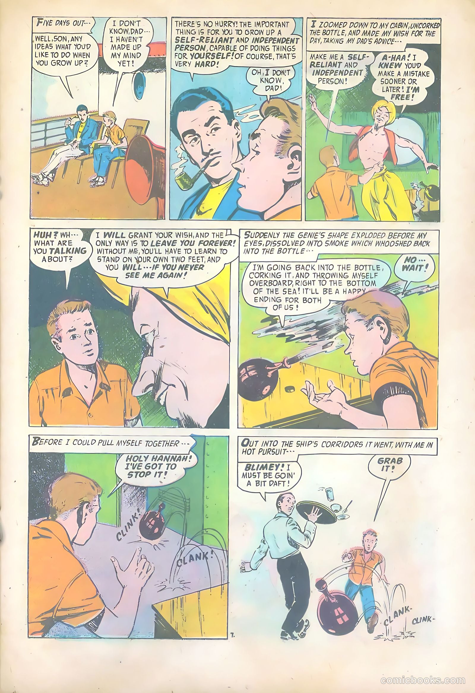 Forbidden Worlds #49 (1956) — page 23 of 36