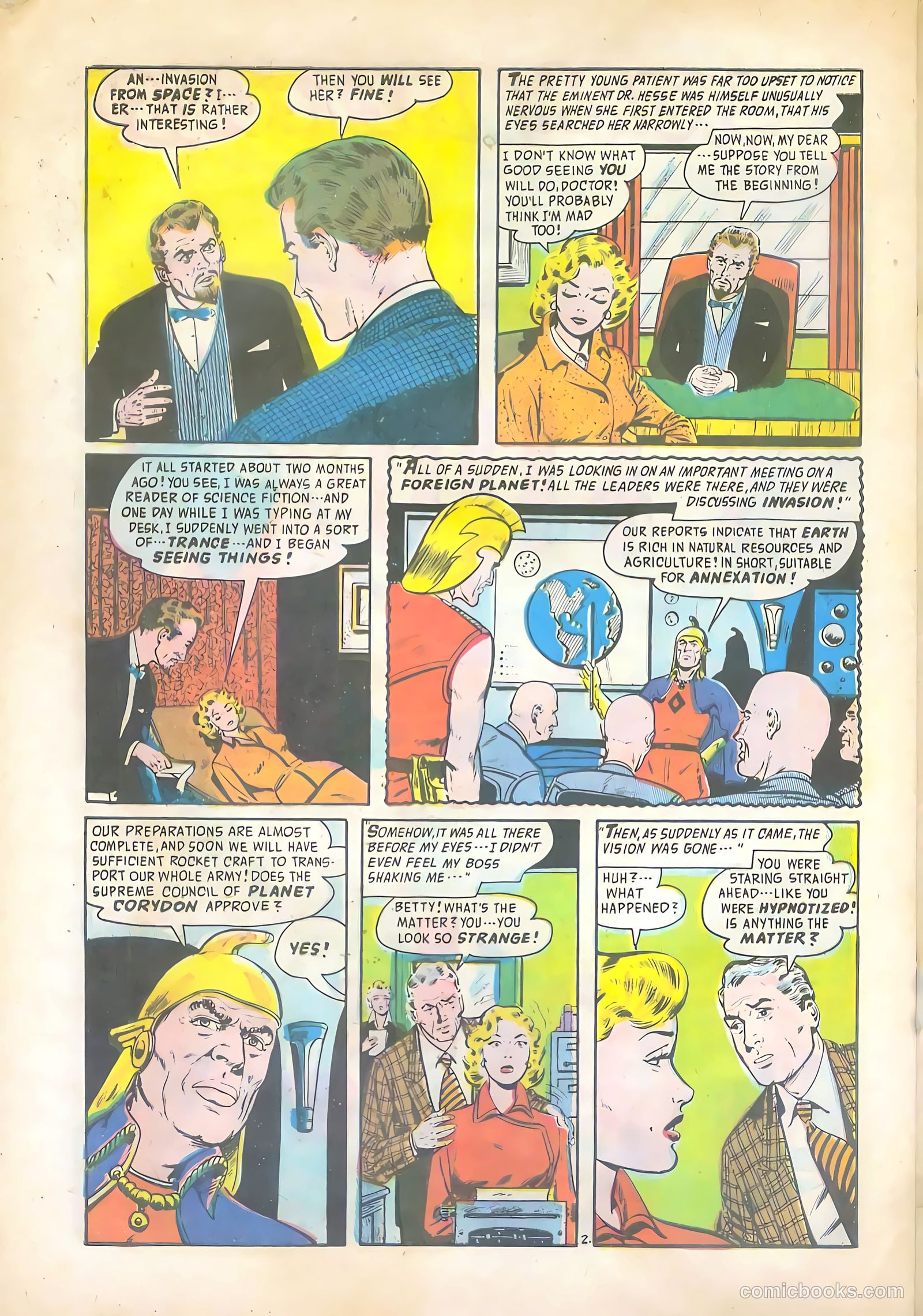 Forbidden Worlds #49 (1956) — page 28 of 36