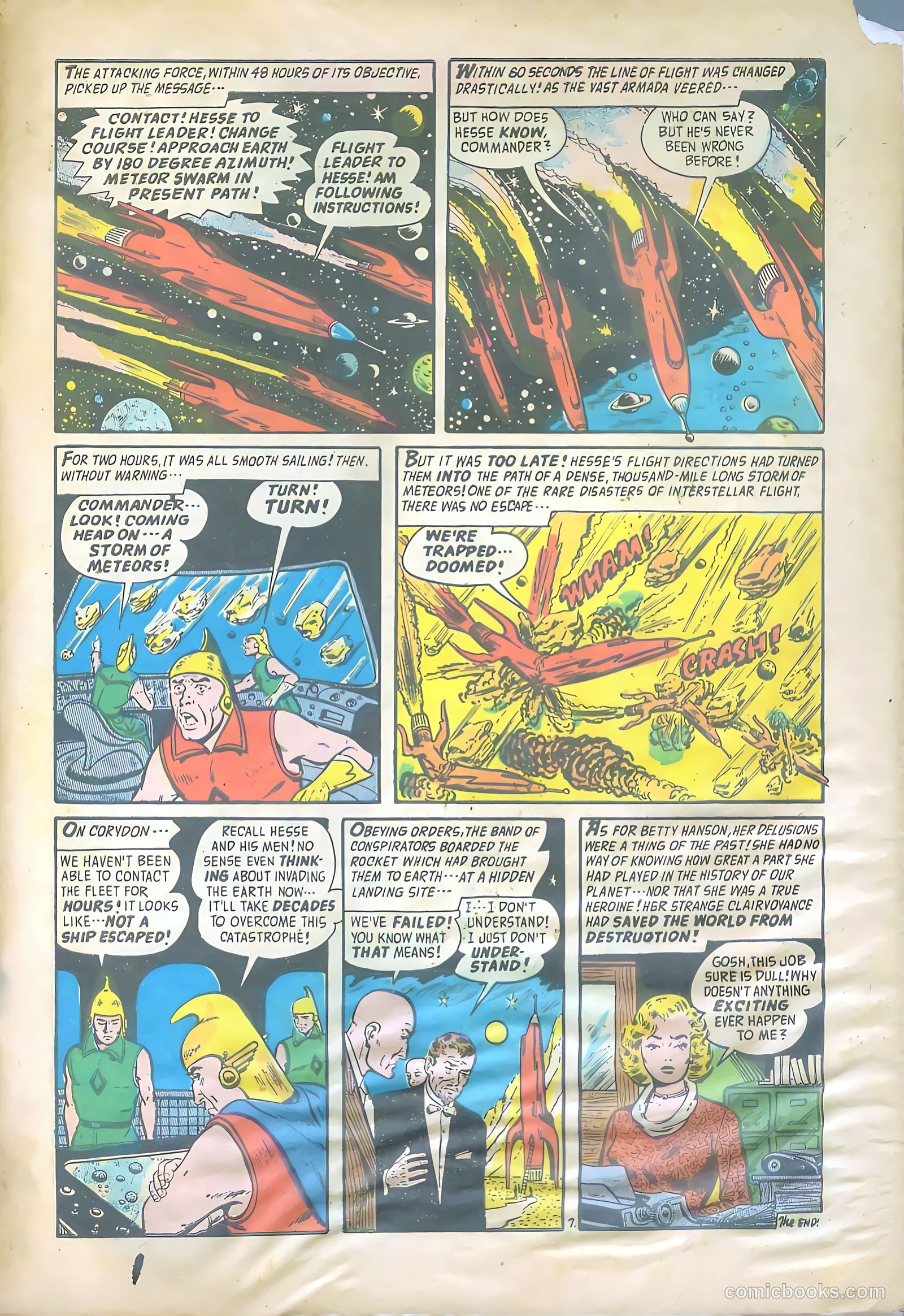 Forbidden Worlds #49 (1956) — page 33 of 36