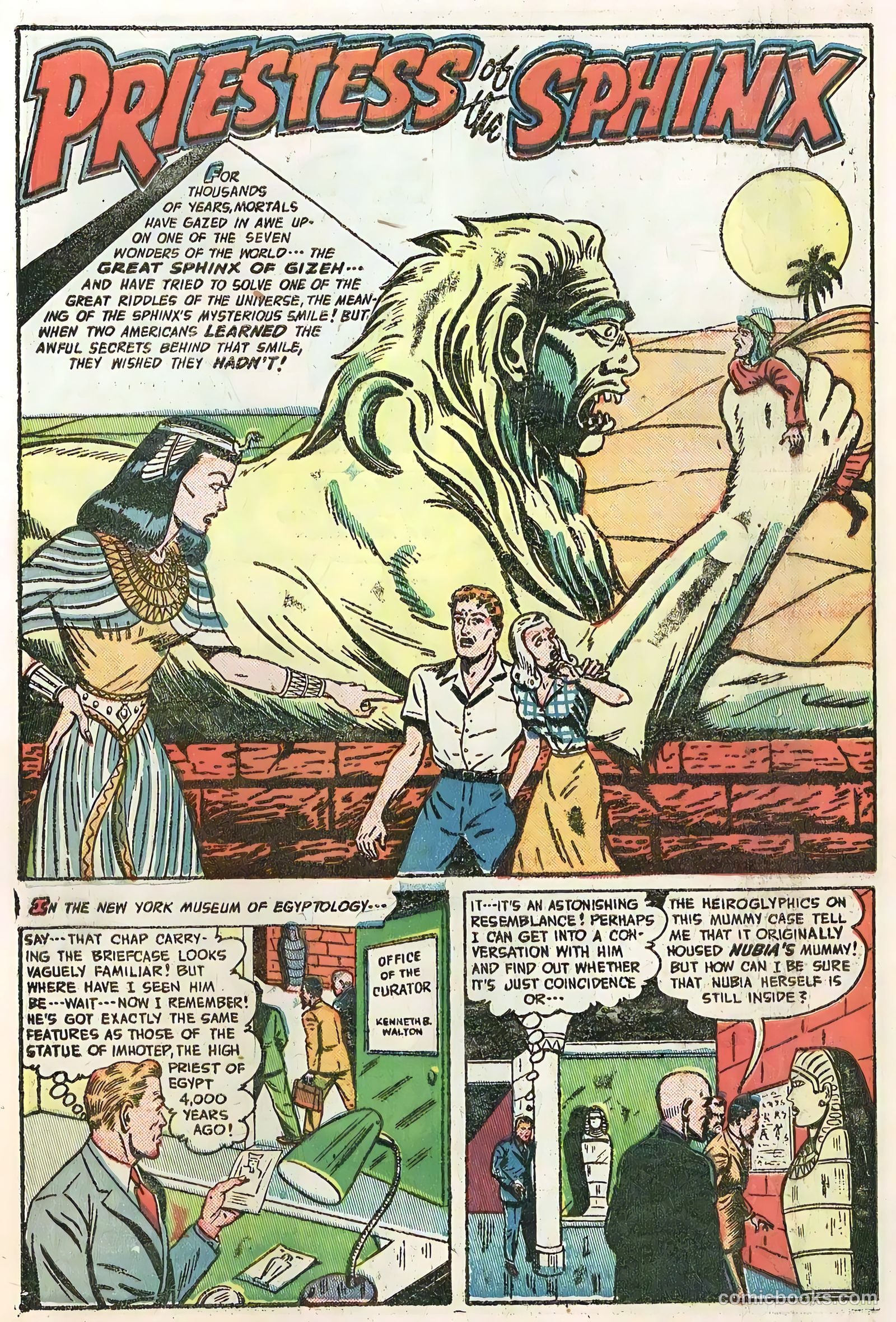 Forbidden Worlds #5 (1952) — page 21 of 52