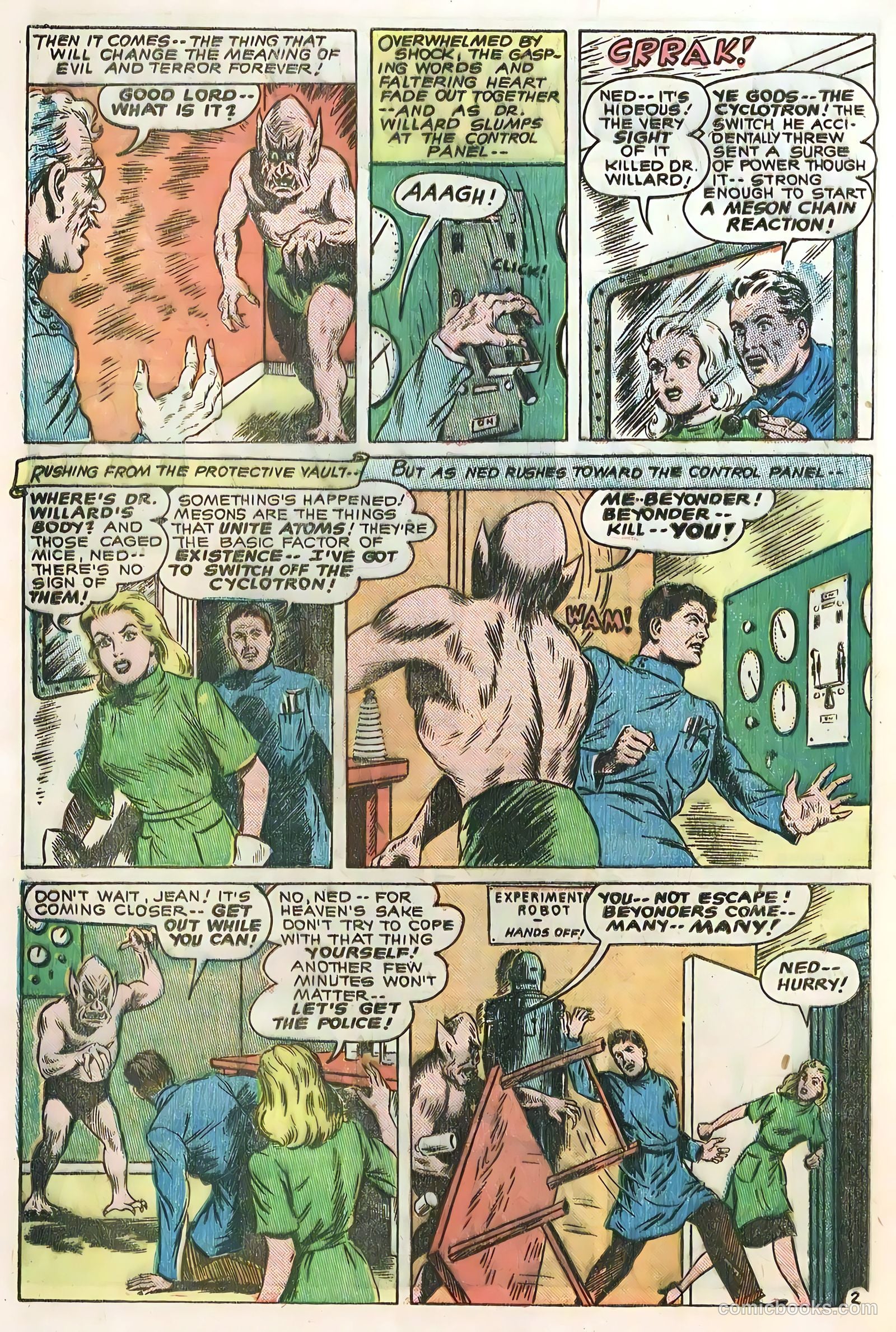 Forbidden Worlds #5 (1952) — page 34 of 52