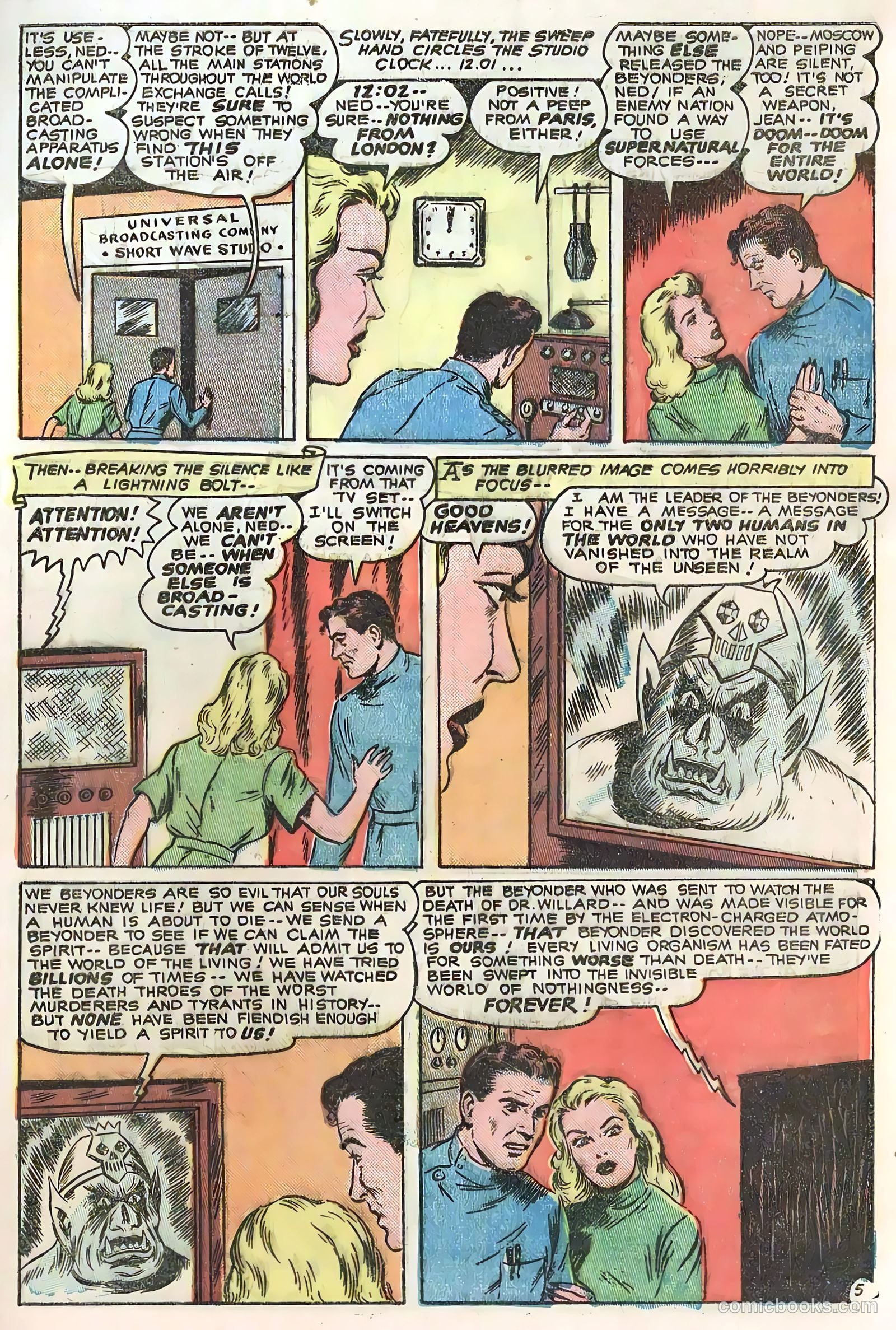 Forbidden Worlds #5 (1952) — page 37 of 52
