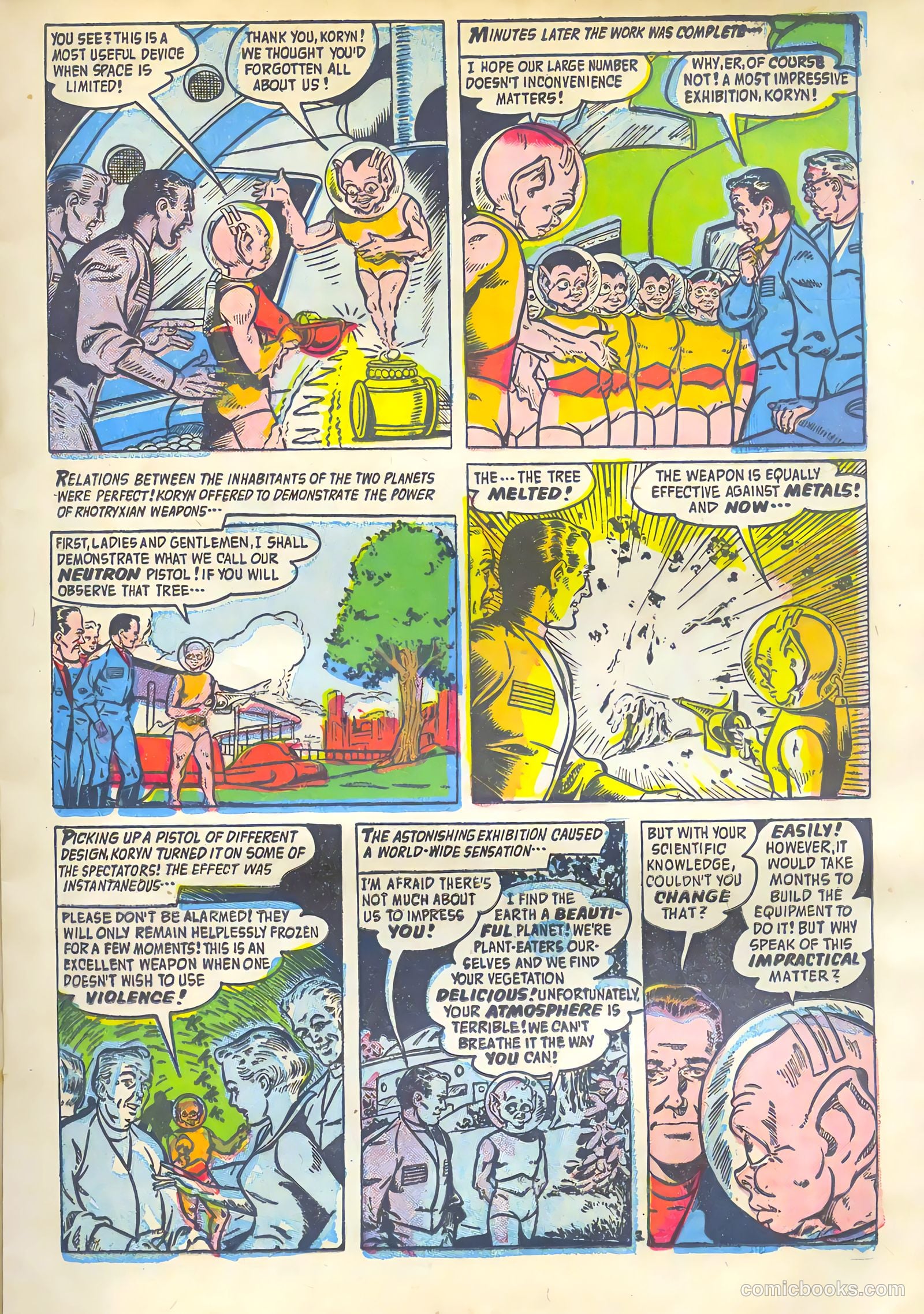 Forbidden Worlds #50 (1957) — page 15 of 36