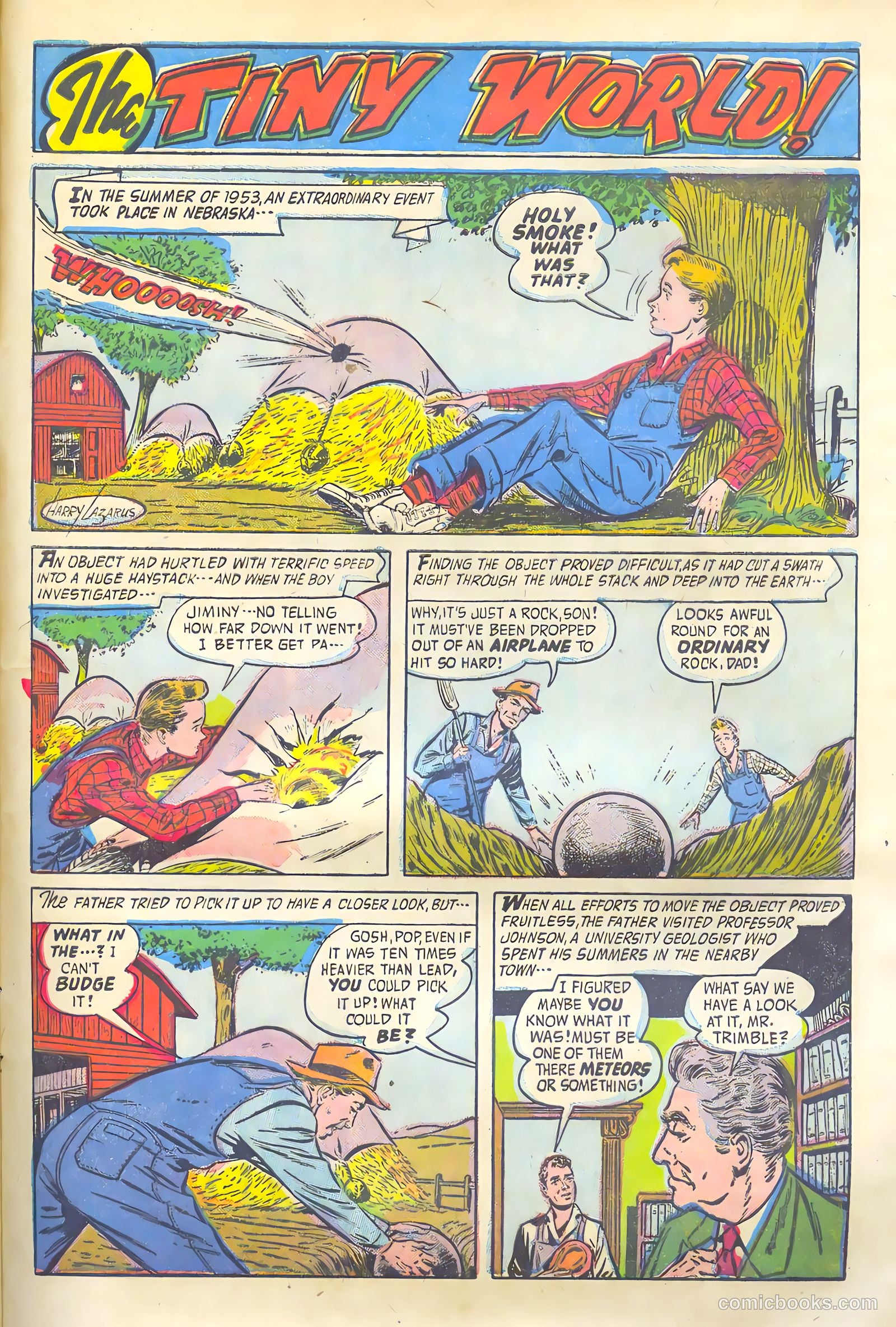 Forbidden Worlds #50 (1957) — page 31 of 36