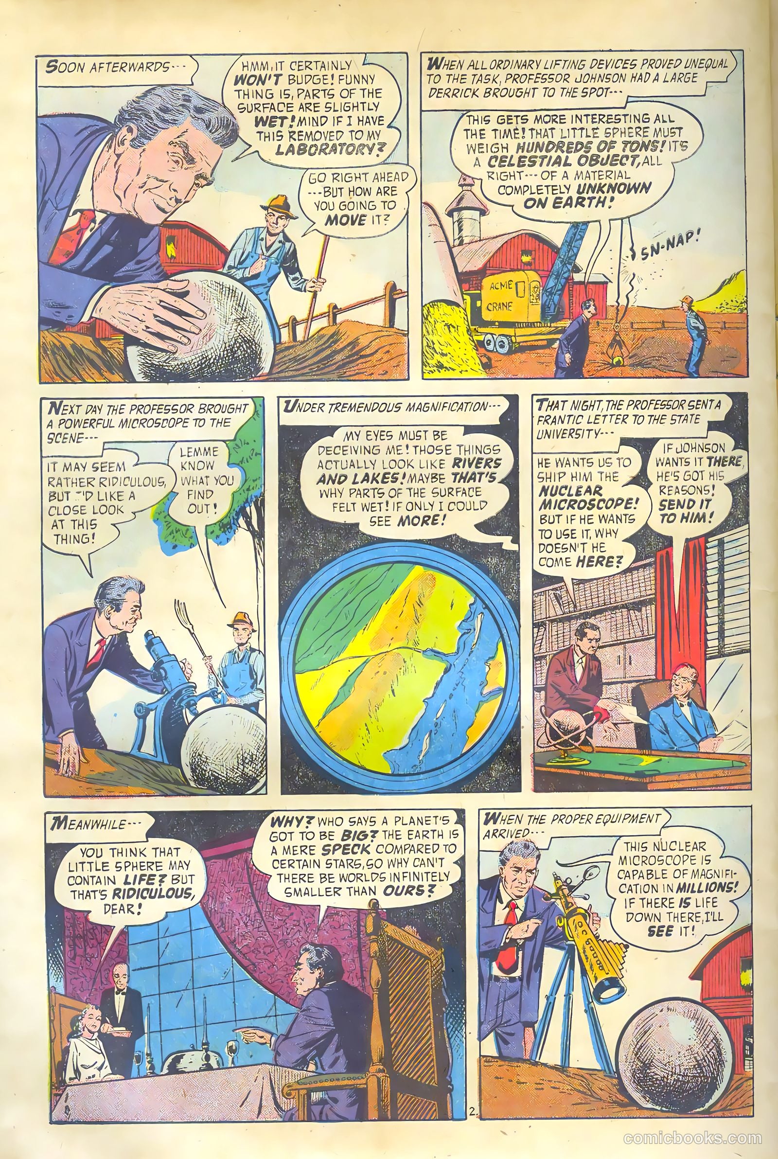 Forbidden Worlds #50 (1957) — page 32 of 36