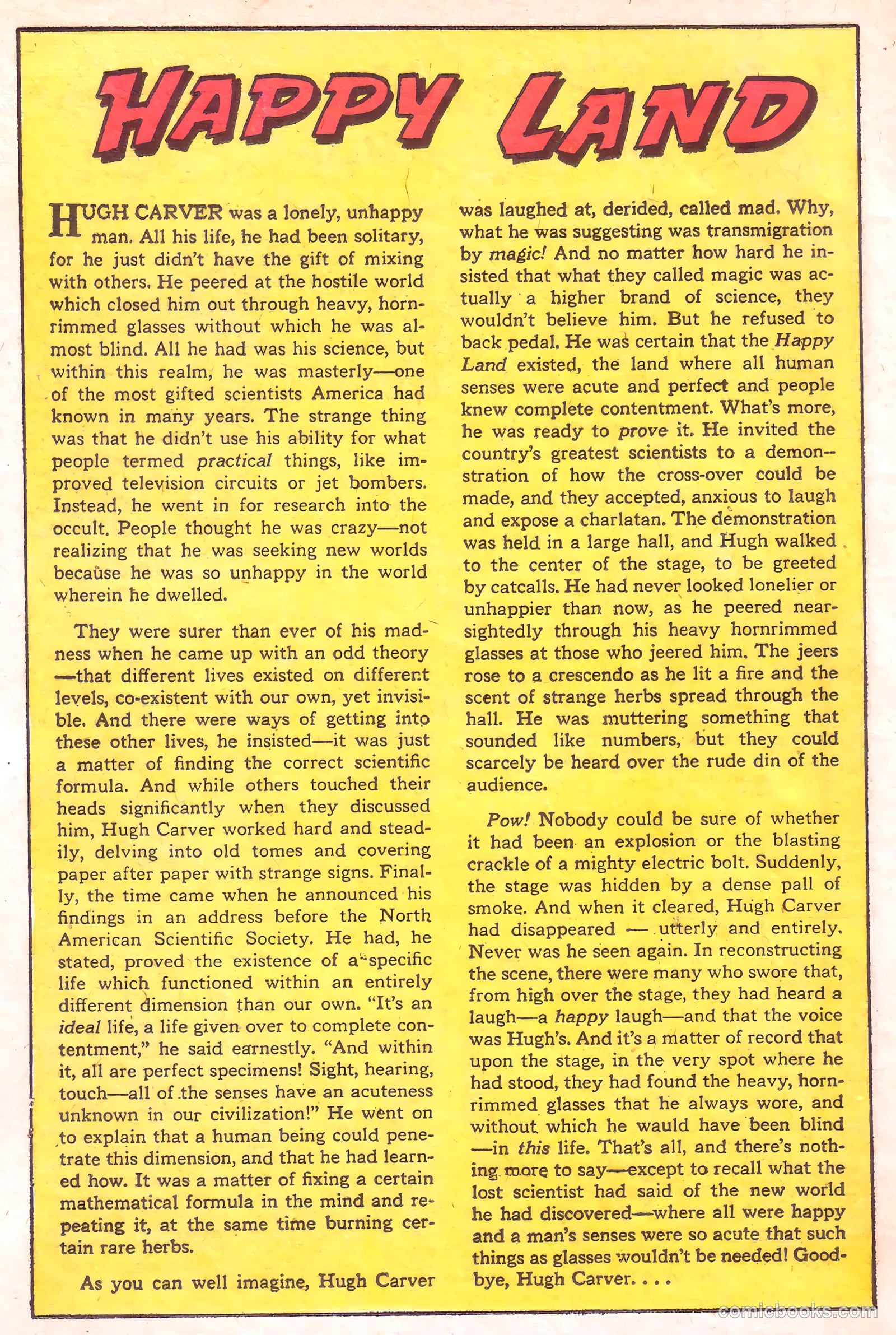 Forbidden Worlds #51 (1957) — page 12 of 36