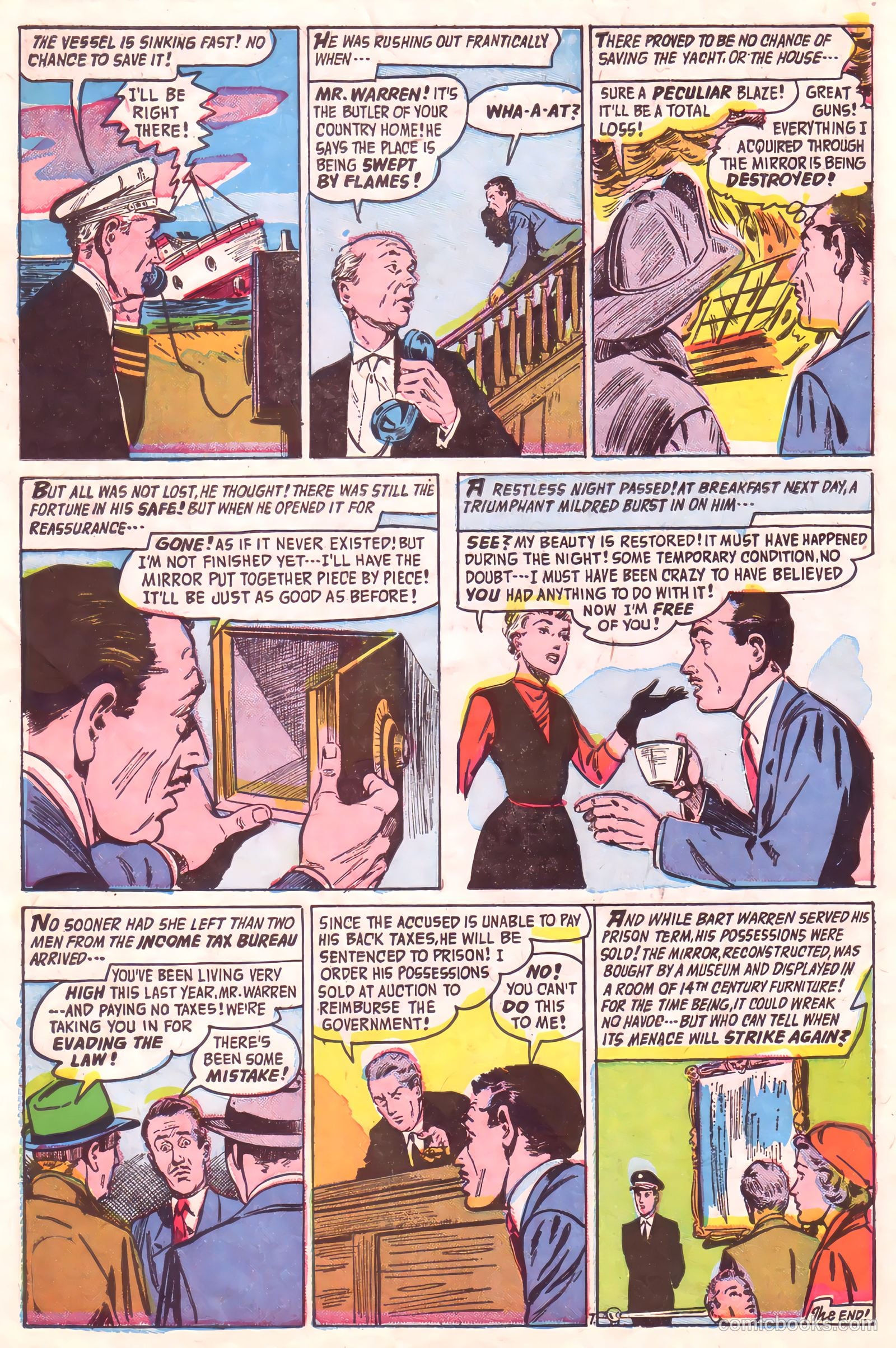 Forbidden Worlds #52 (1957) — page 10 of 36