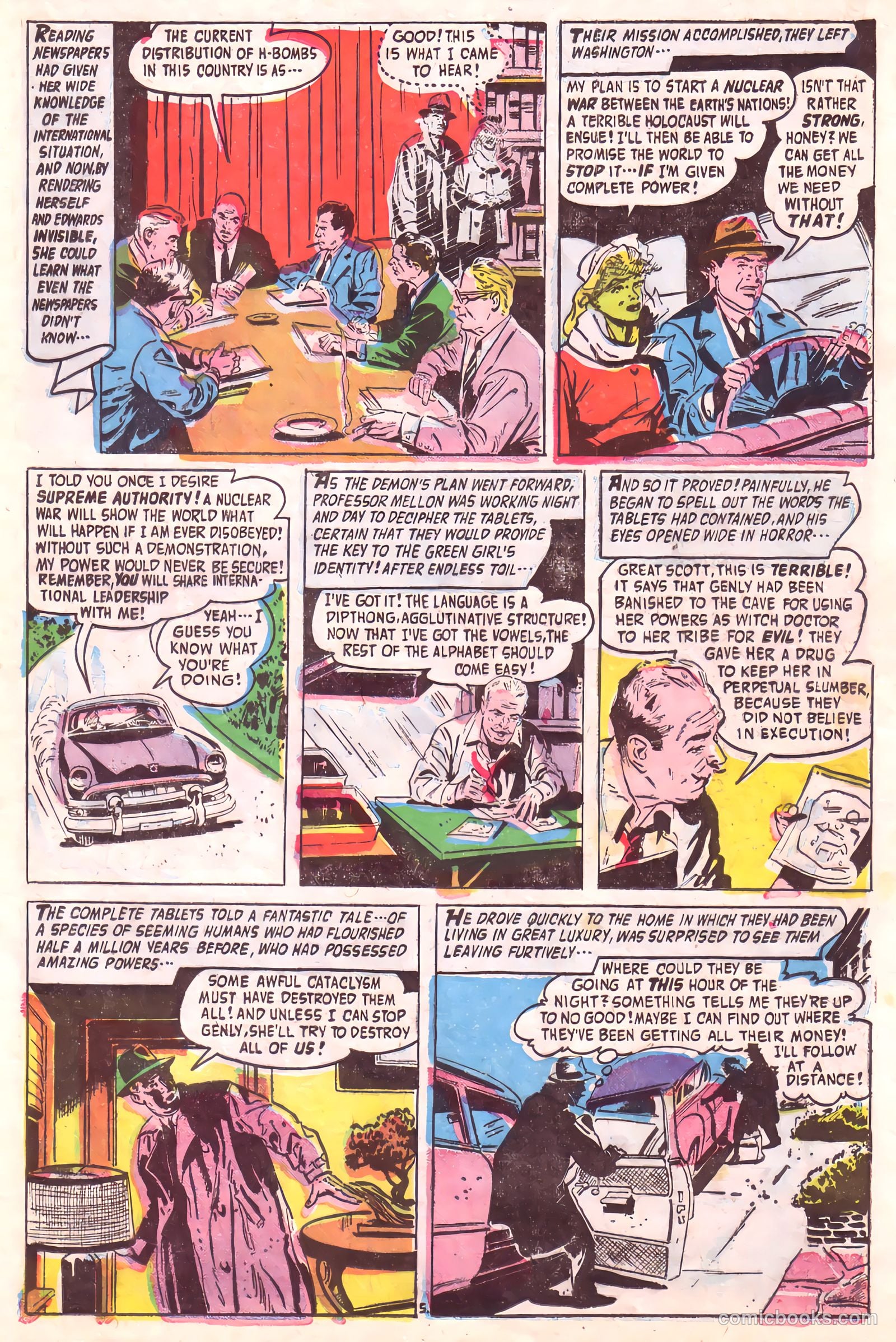 Forbidden Worlds #52 (1957) — page 17 of 36
