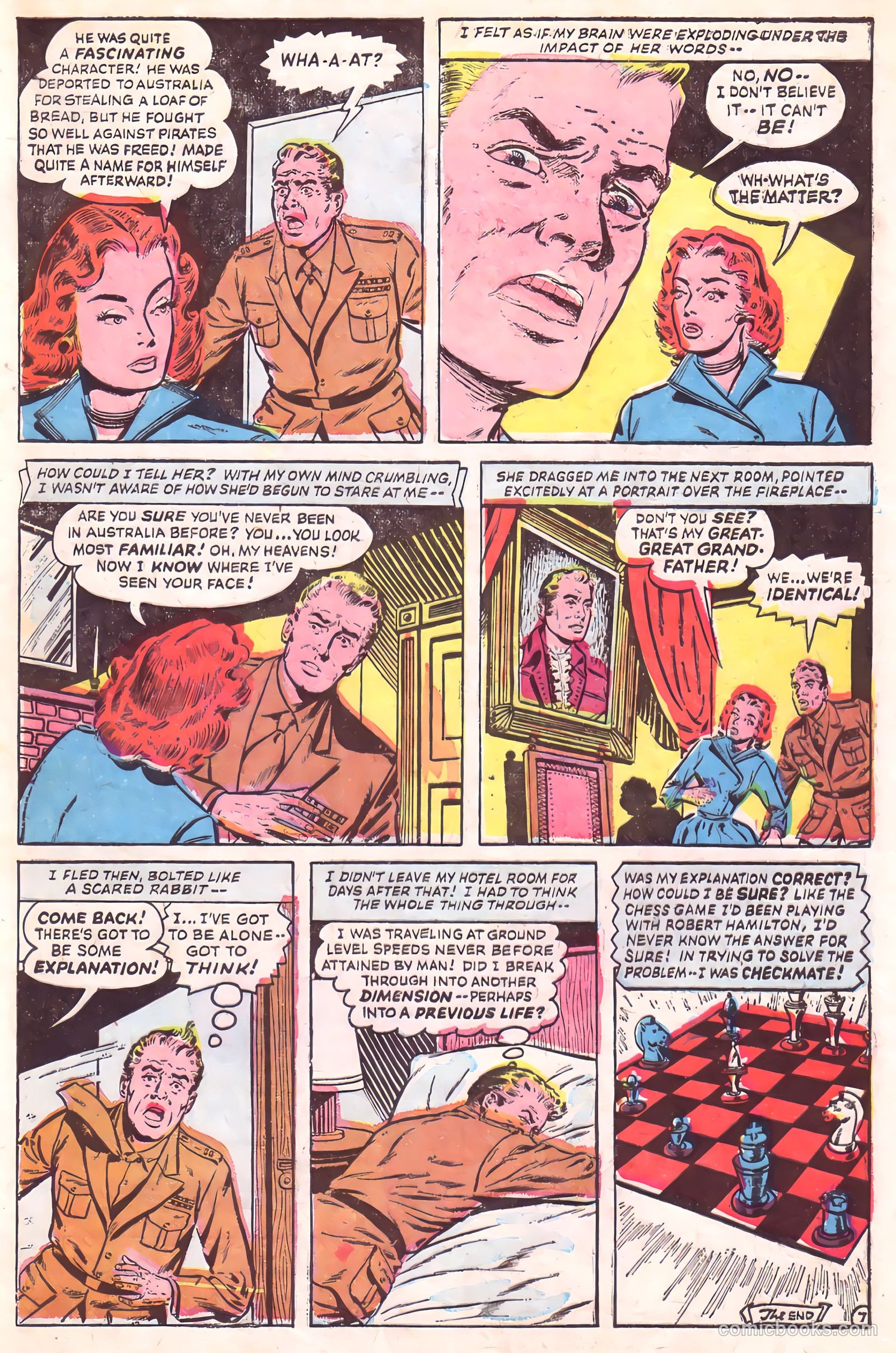Forbidden Worlds #52 (1957) — page 33 of 36