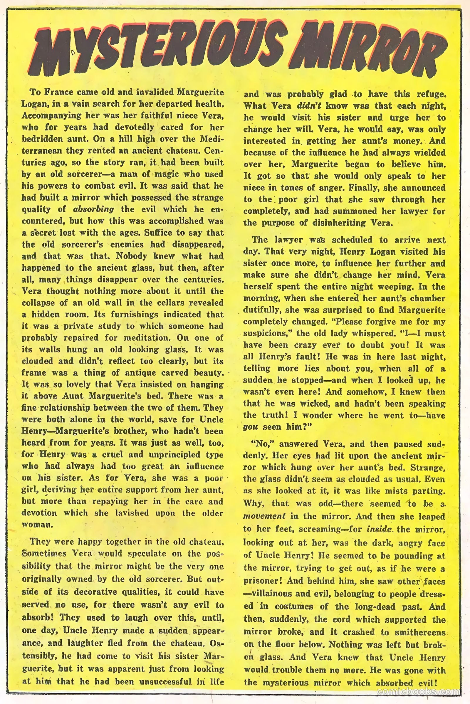 Forbidden Worlds #53 (1957) — page 12 of 36
