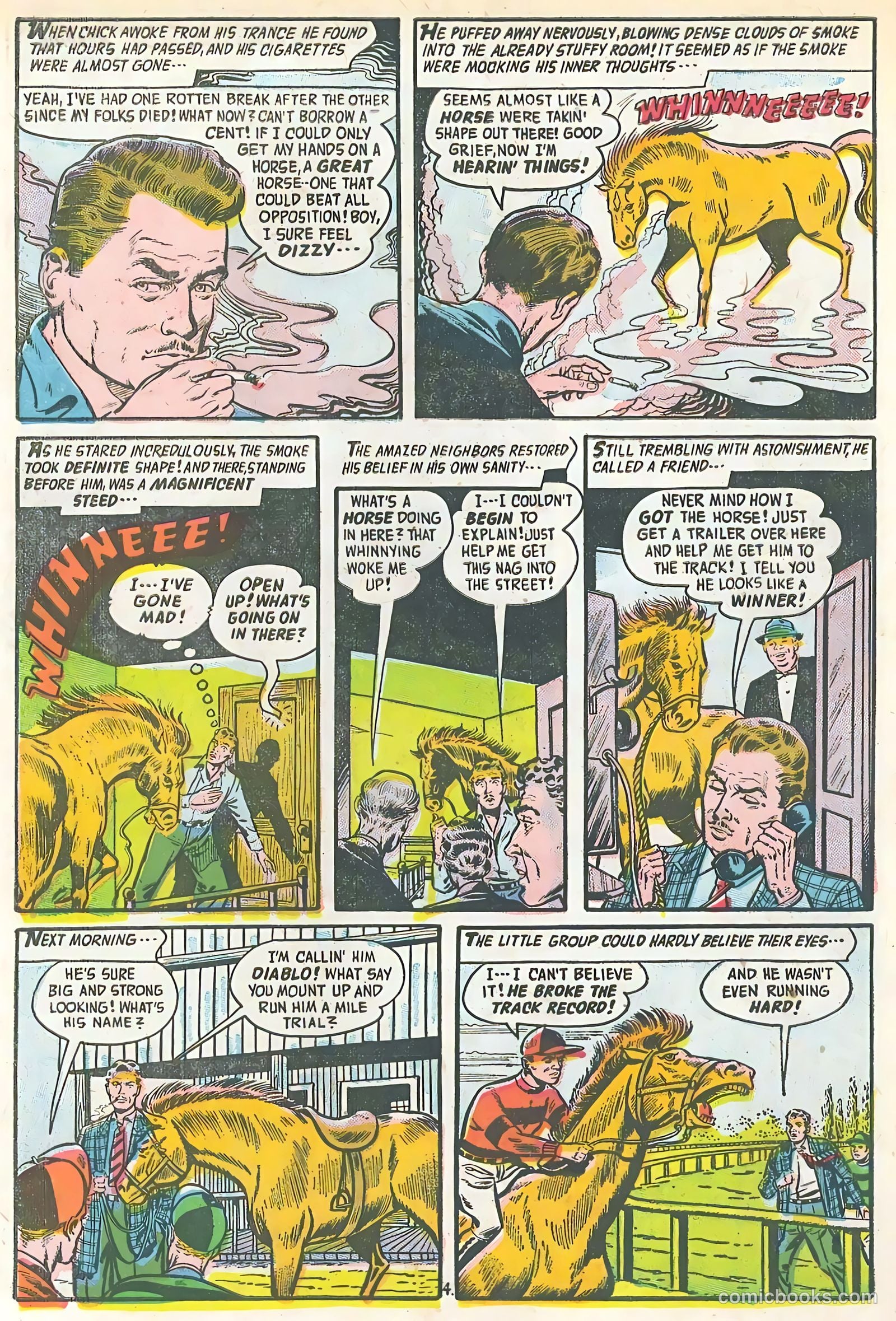 Forbidden Worlds #53 (1957) — page 28 of 36