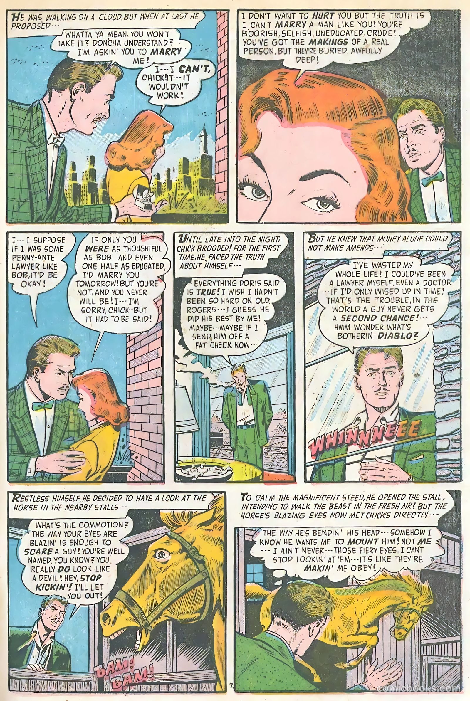 Forbidden Worlds #53 (1957) — page 31 of 36