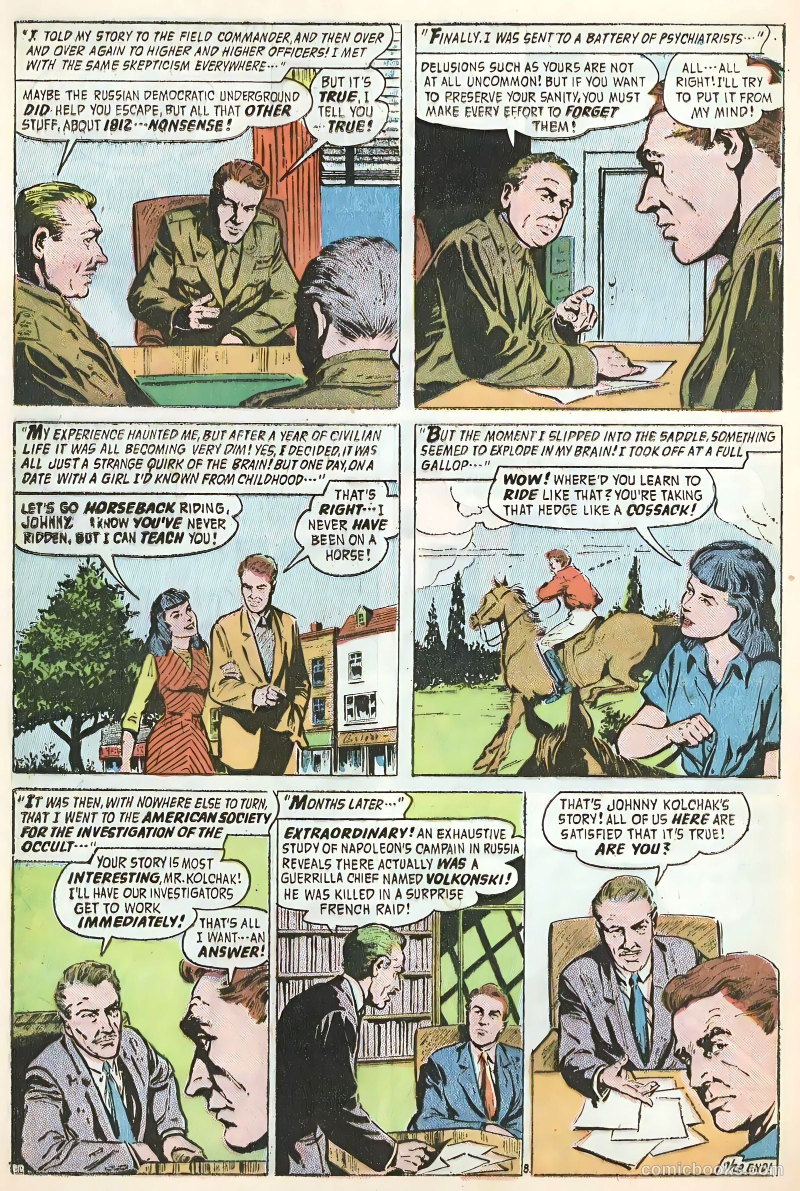 Forbidden Worlds #54 (1957) — page 10 of 36