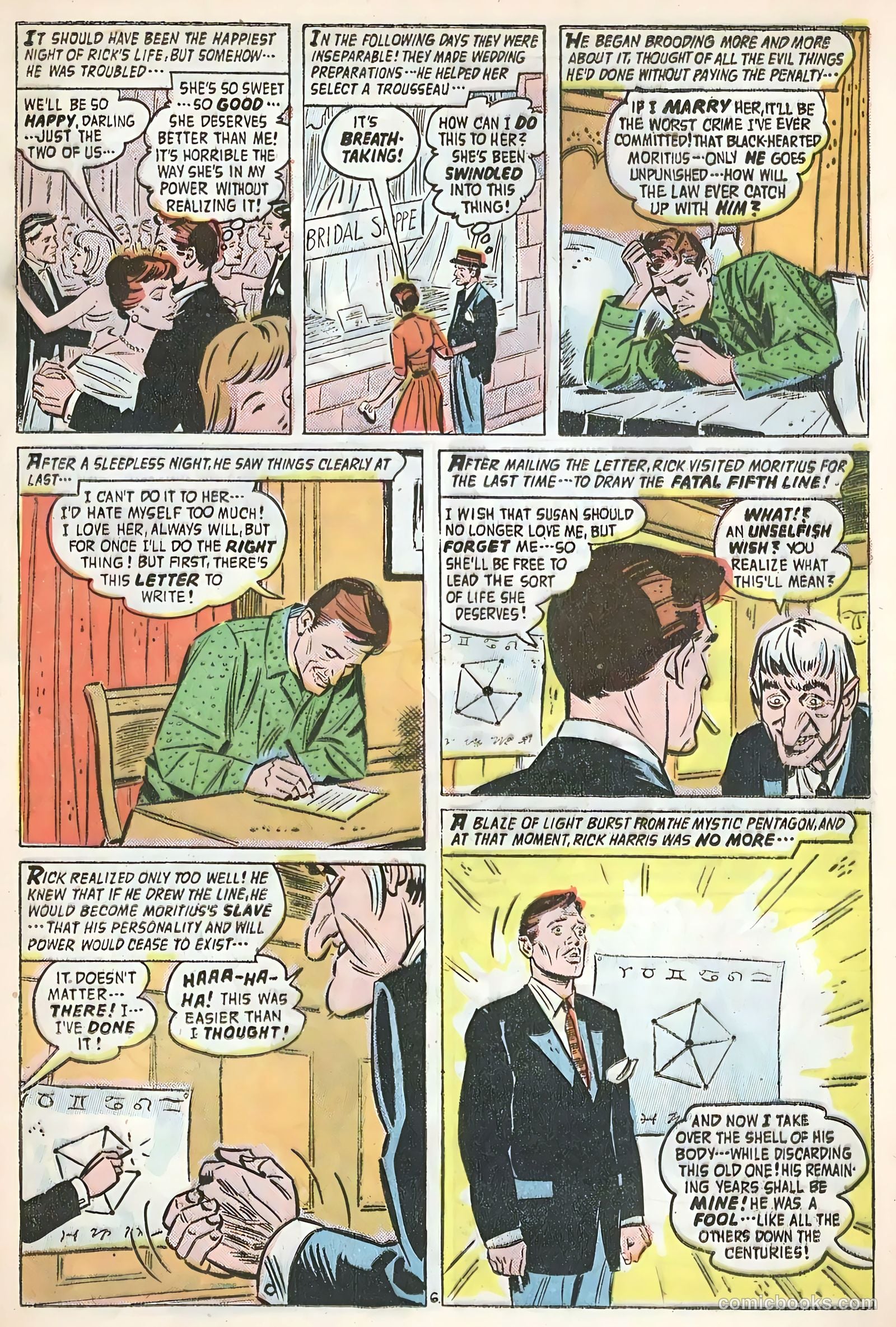 Forbidden Worlds #54 (1957) — page 19 of 36