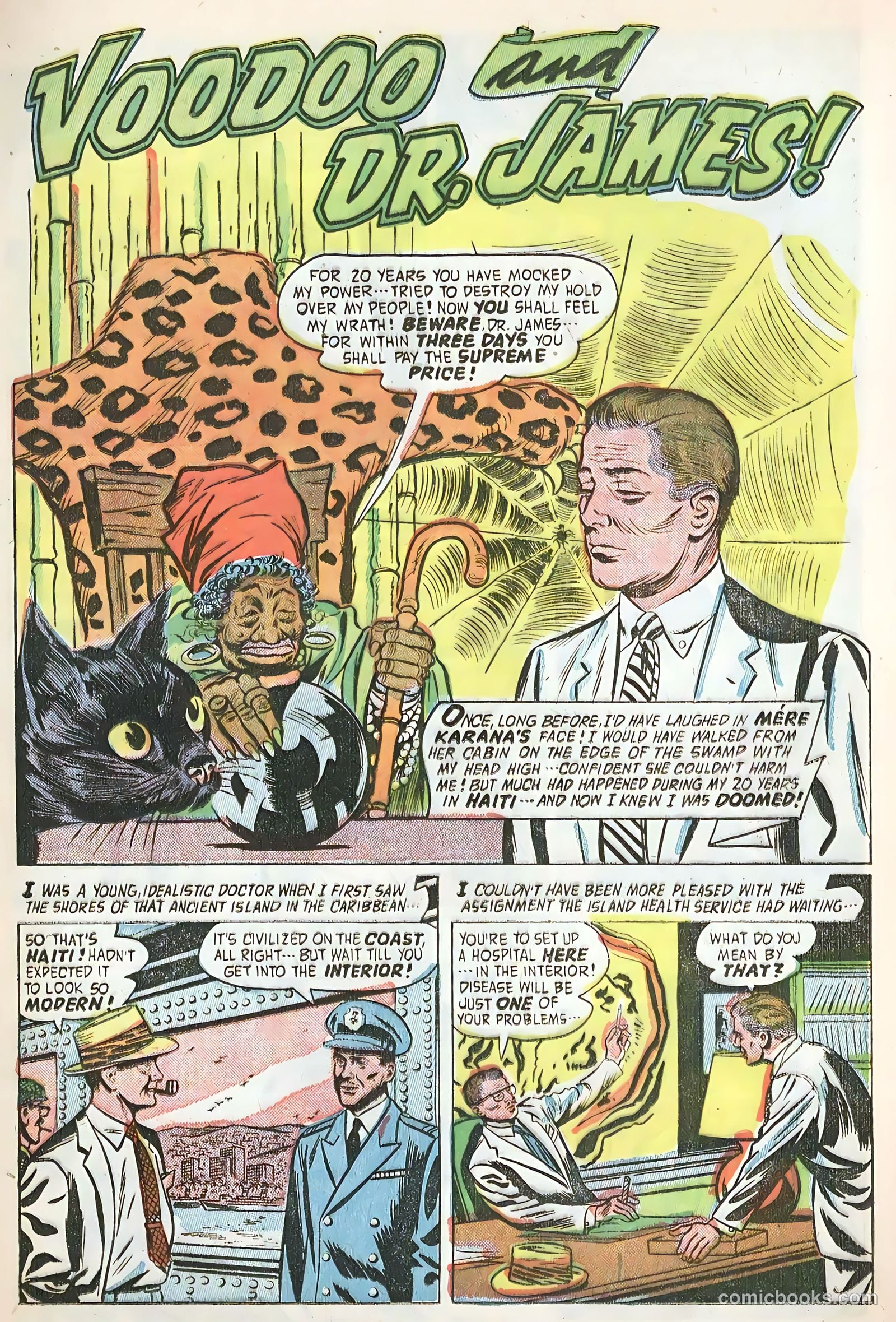 Forbidden Worlds #54 (1957) — page 23 of 36