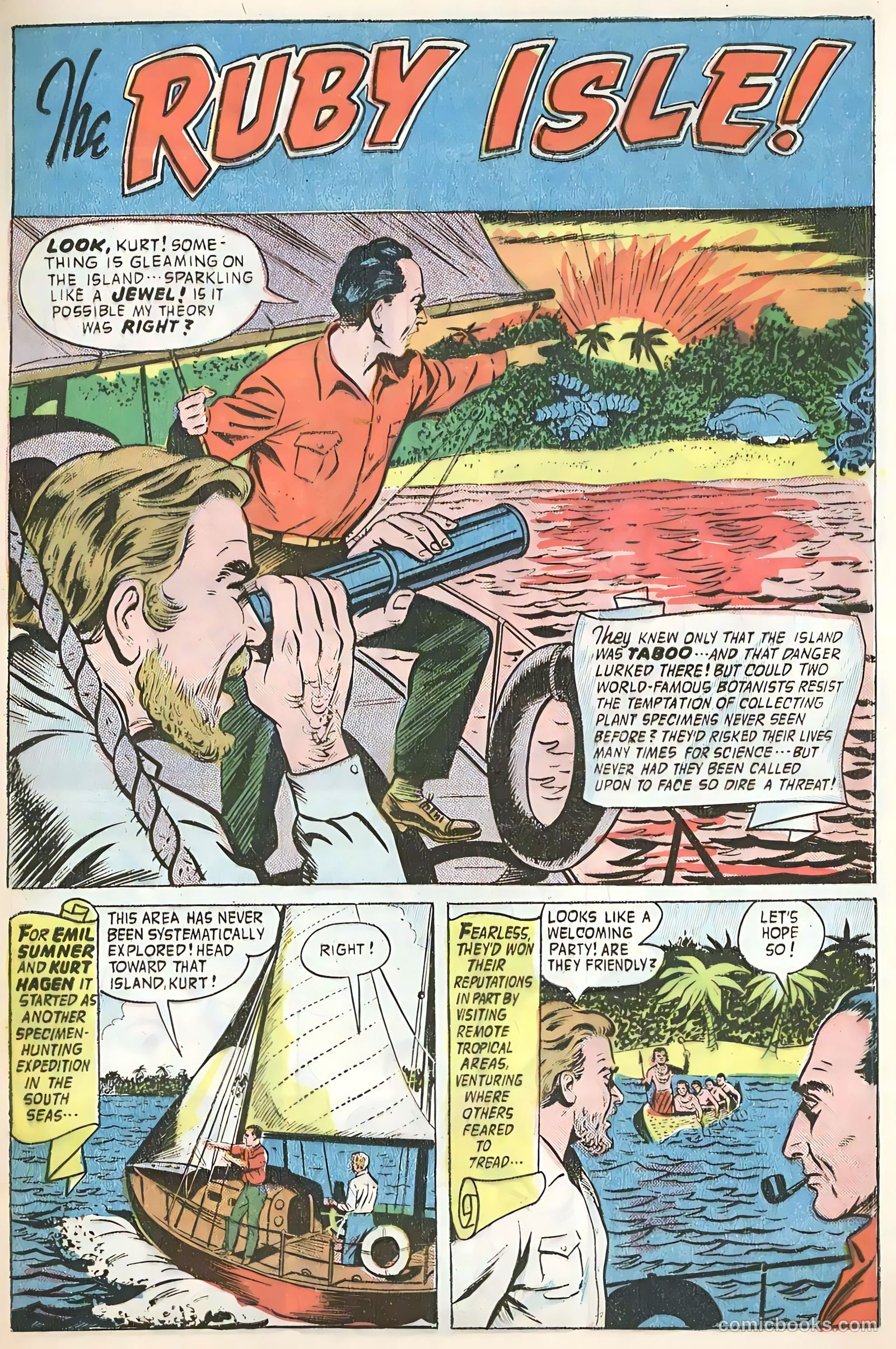 Forbidden Worlds #54 (1957) — page 27 of 36