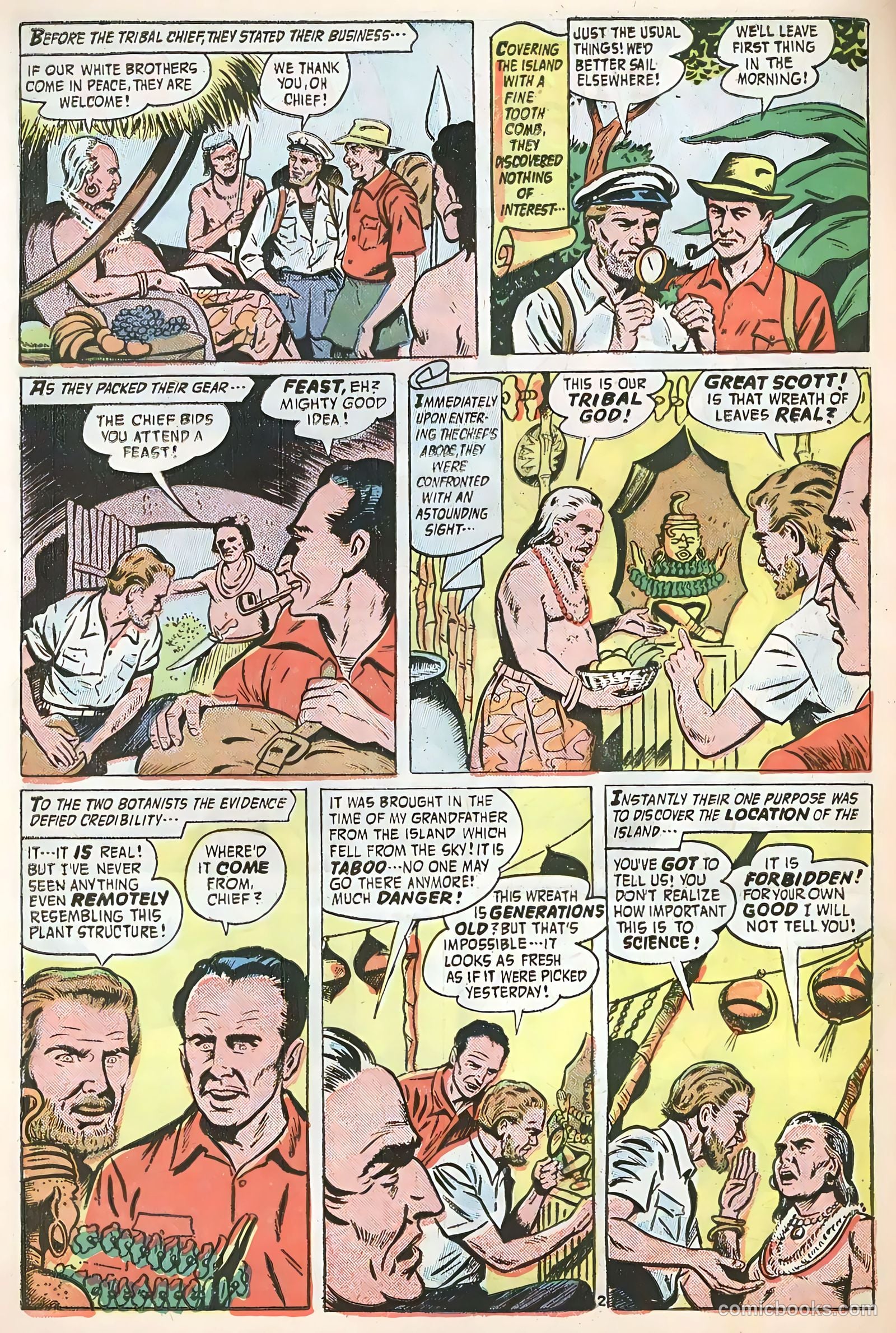 Forbidden Worlds #54 (1957) — page 28 of 36
