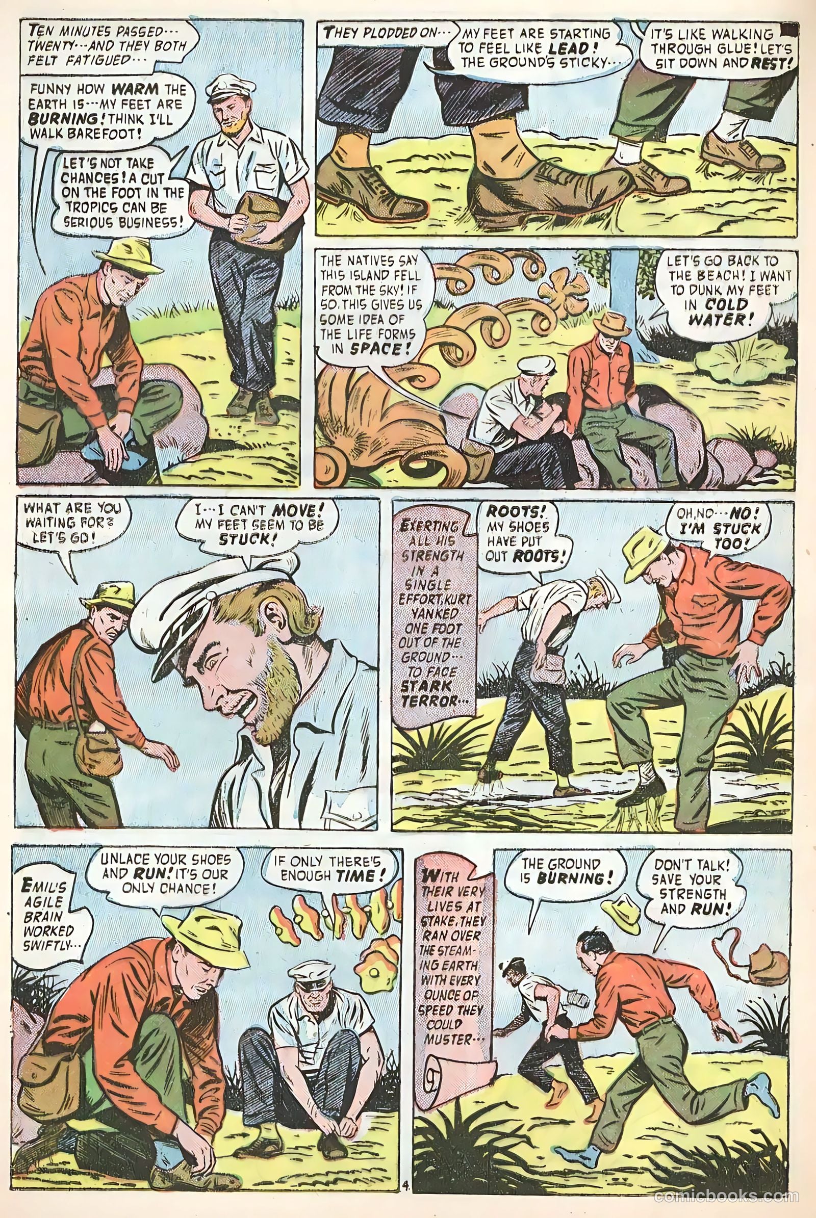 Forbidden Worlds #54 (1957) — page 30 of 36