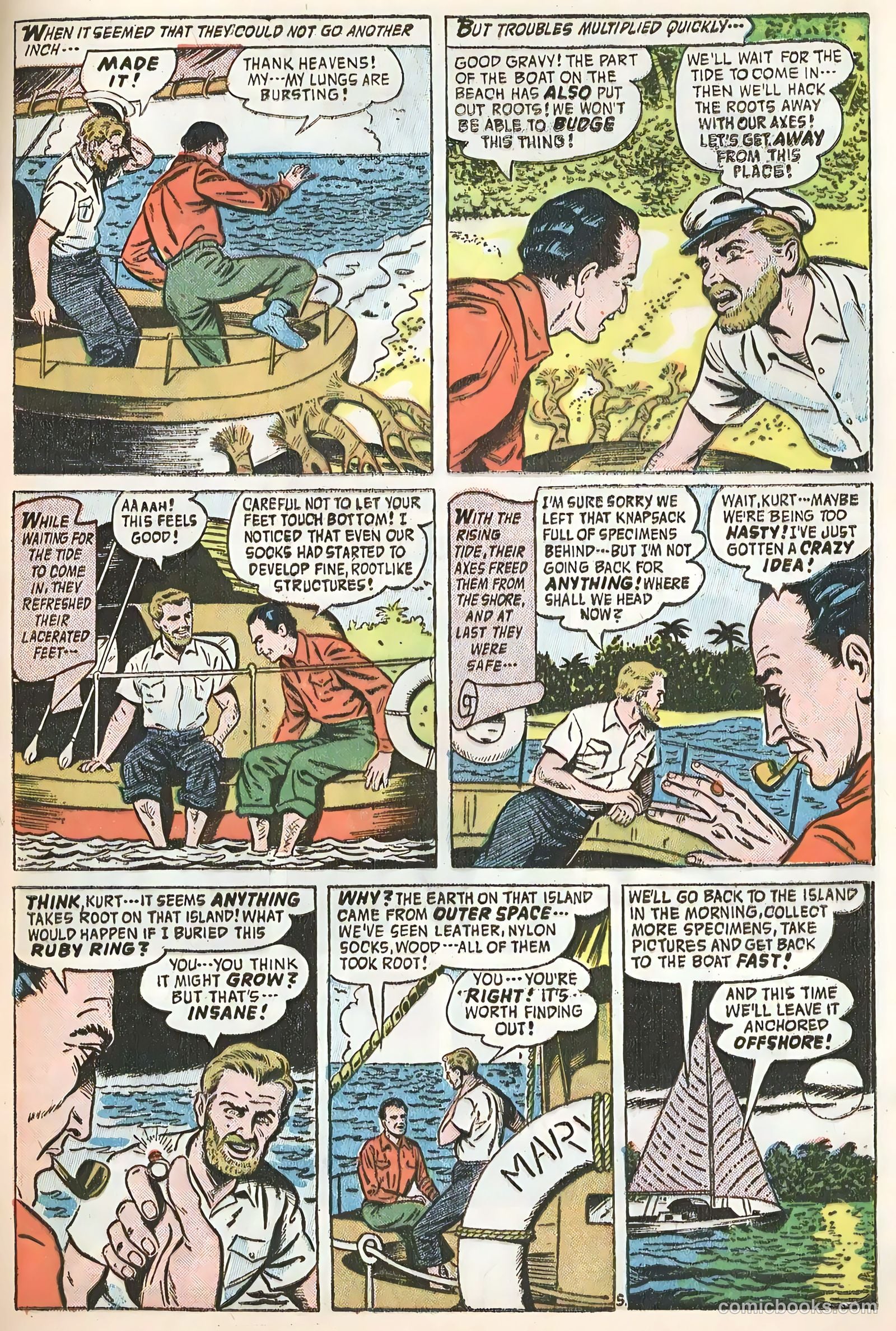 Forbidden Worlds #54 (1957) — page 31 of 36