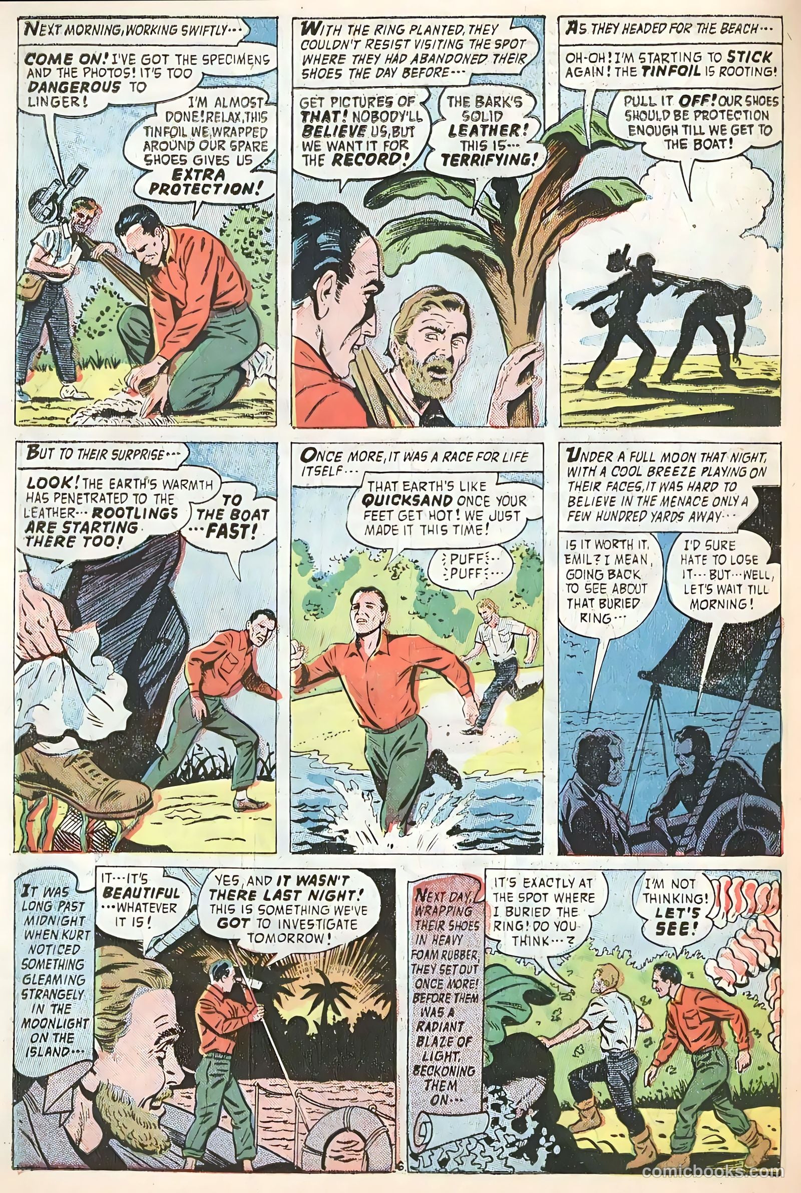 Forbidden Worlds #54 (1957) — page 32 of 36