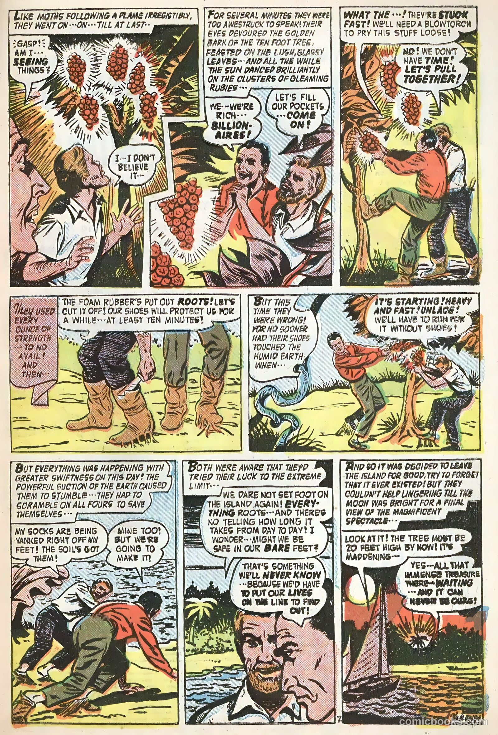 Forbidden Worlds #54 (1957) — page 33 of 36