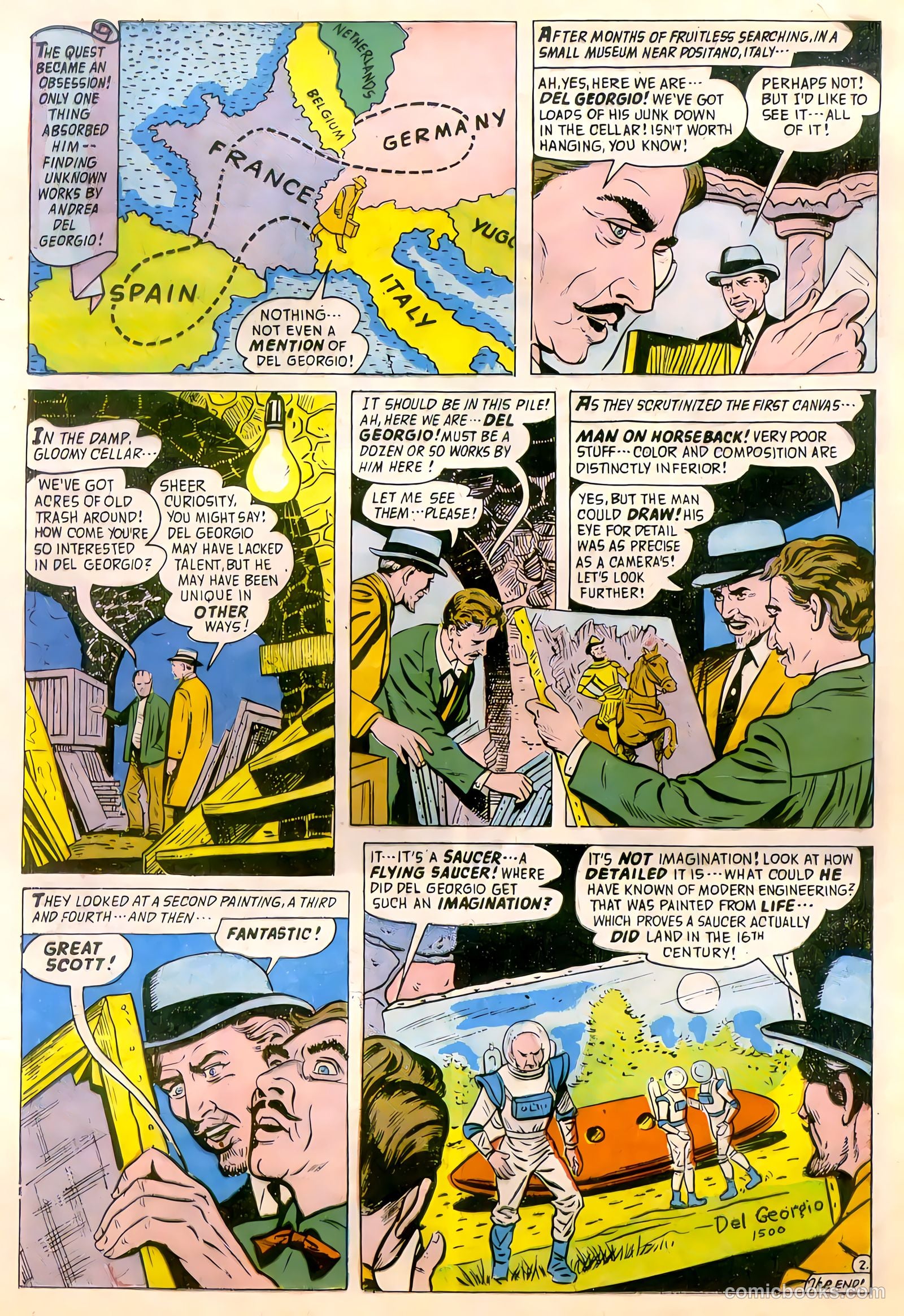 Forbidden Worlds #55 (1957) — page 17 of 33