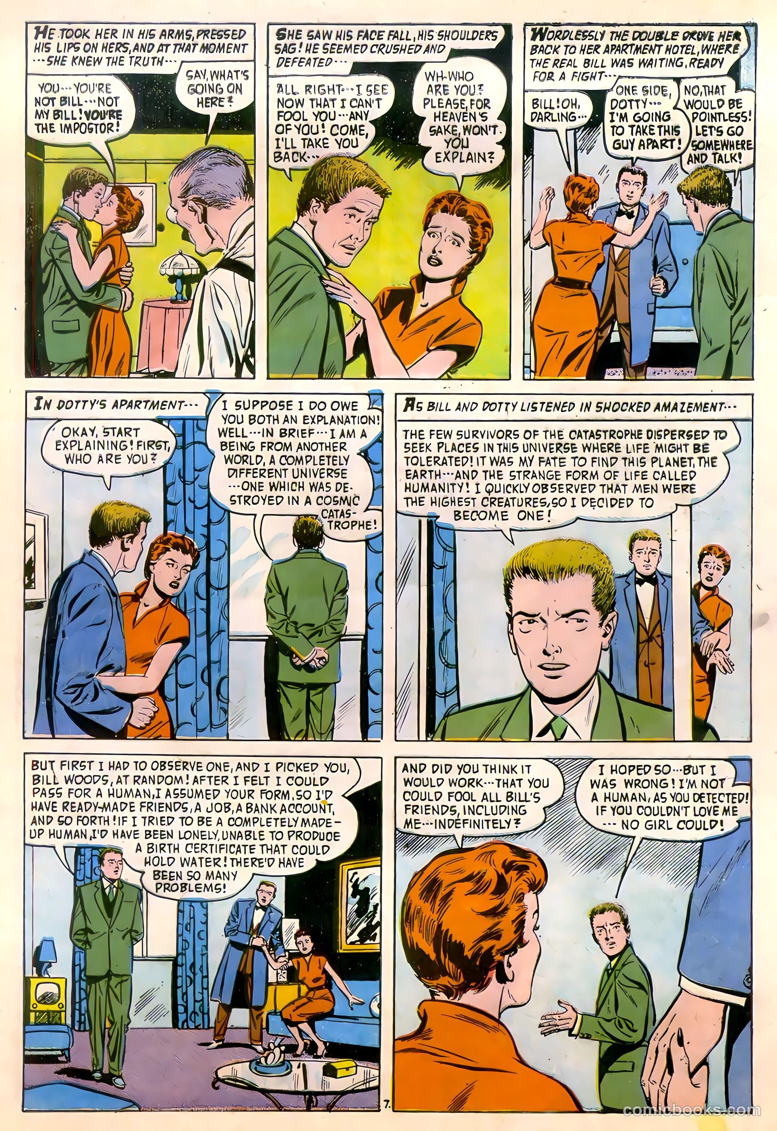 Forbidden Worlds #55 (1957) — page 26 of 33