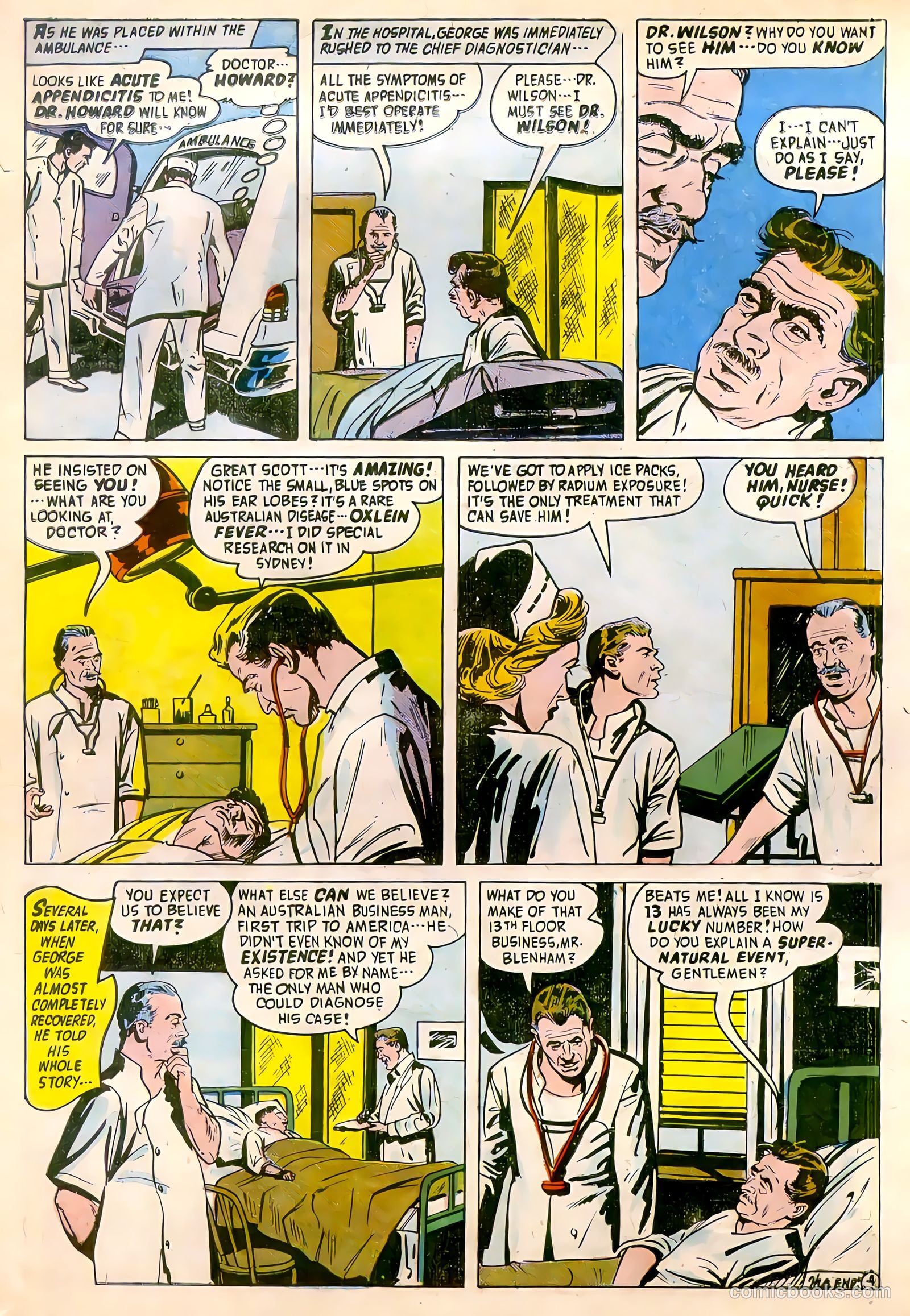 Forbidden Worlds #55 (1957) — page 32 of 33