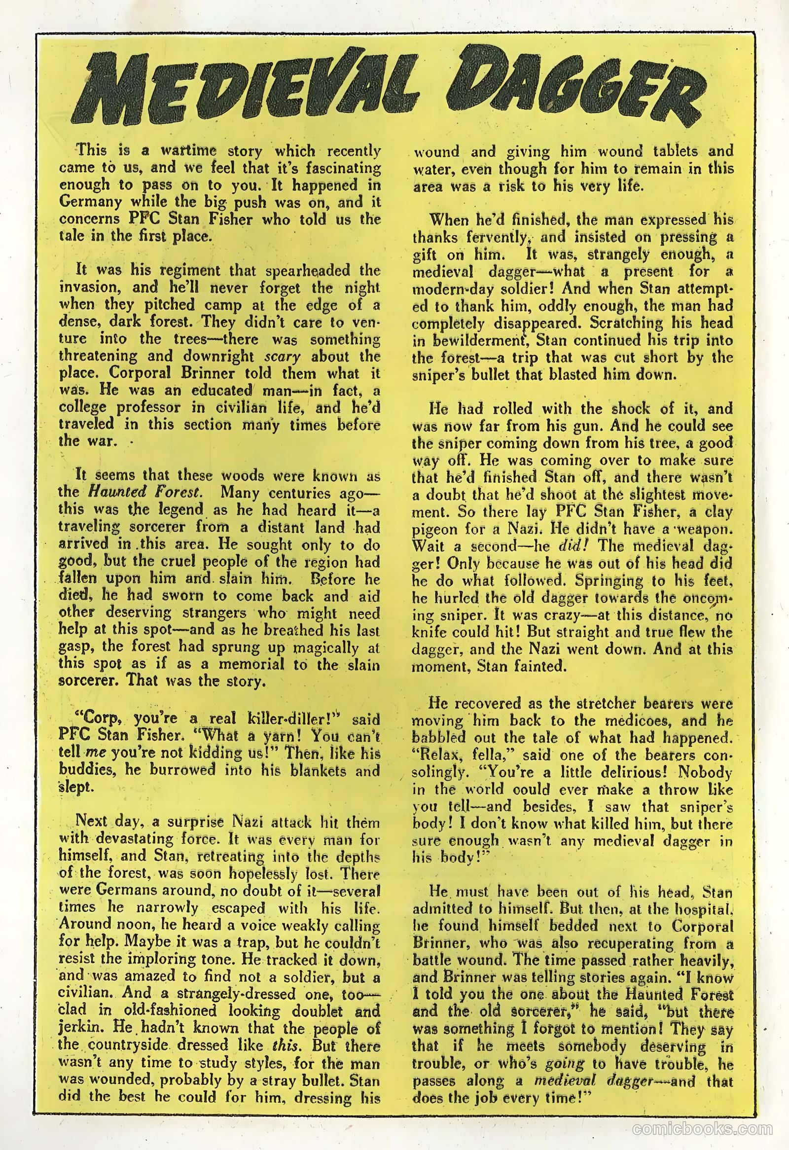 Forbidden Worlds #56 (1957) — page 12 of 36