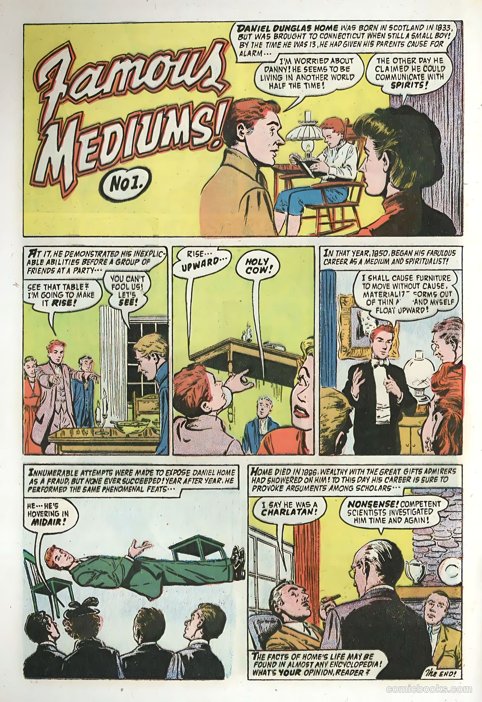 Forbidden Worlds #56 (1957) — page 20 of 36