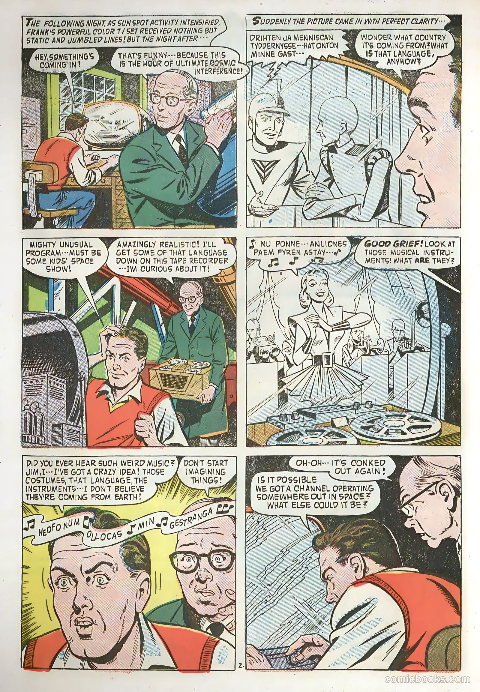 Forbidden Worlds #56 (1957) — page 32 of 36