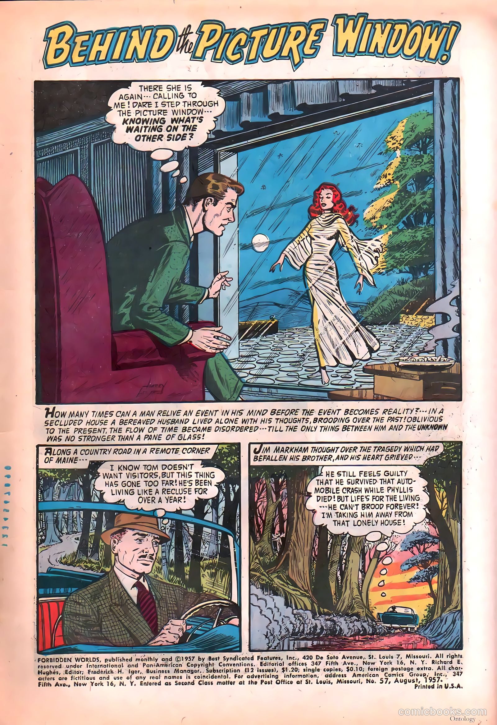 Forbidden Worlds #57 (1957) — page 3 of 36