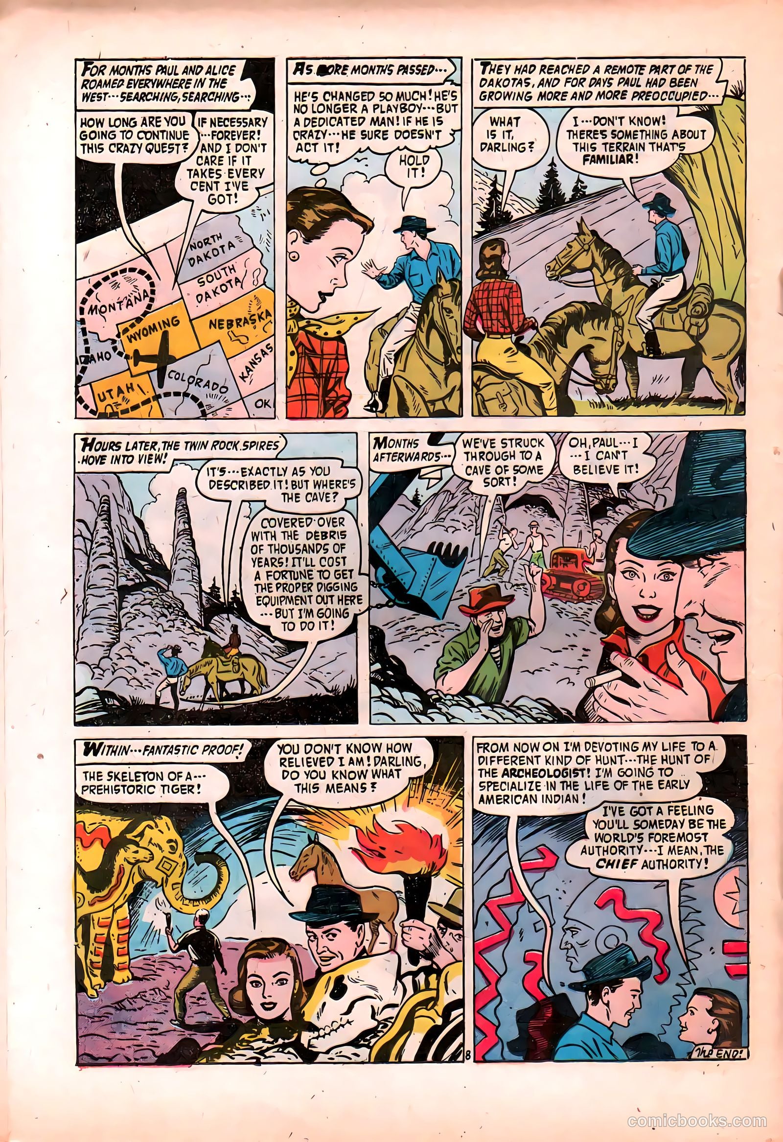 Forbidden Worlds #57 (1957) — page 20 of 36