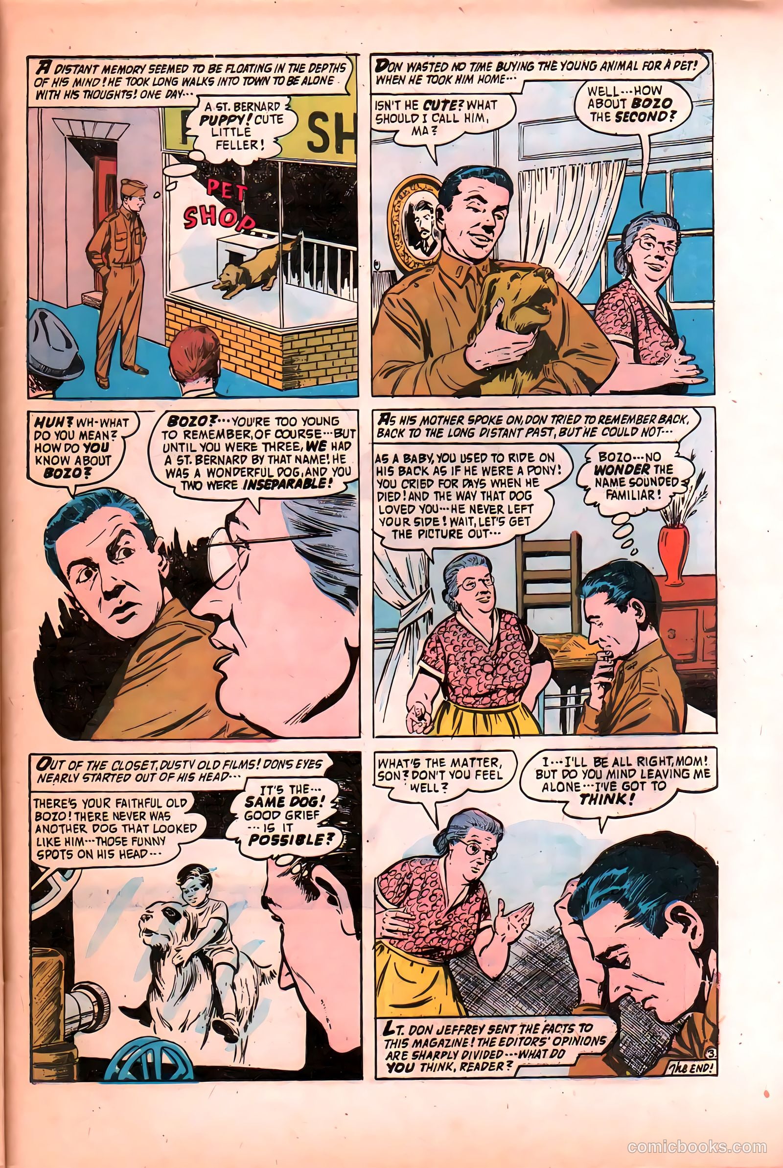 Forbidden Worlds #57 (1957) — page 33 of 36
