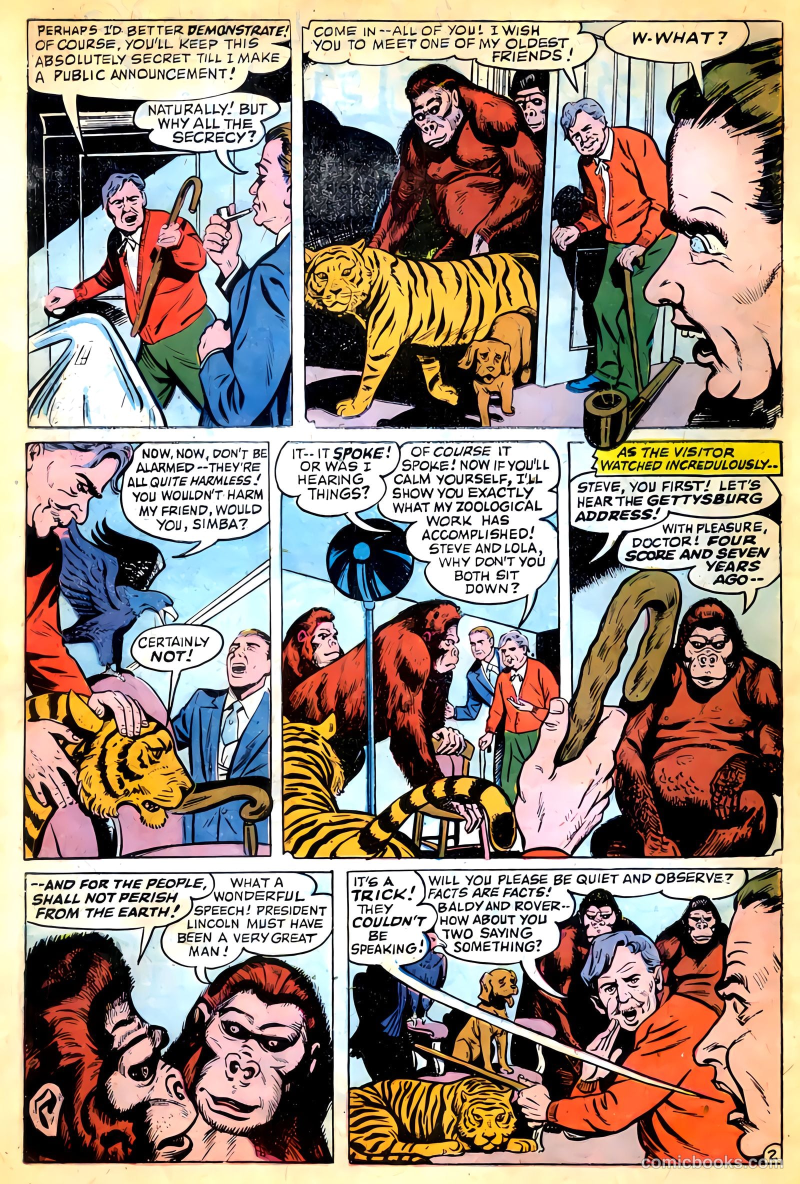 Forbidden Worlds #58 (1957) — page 4 of 36
