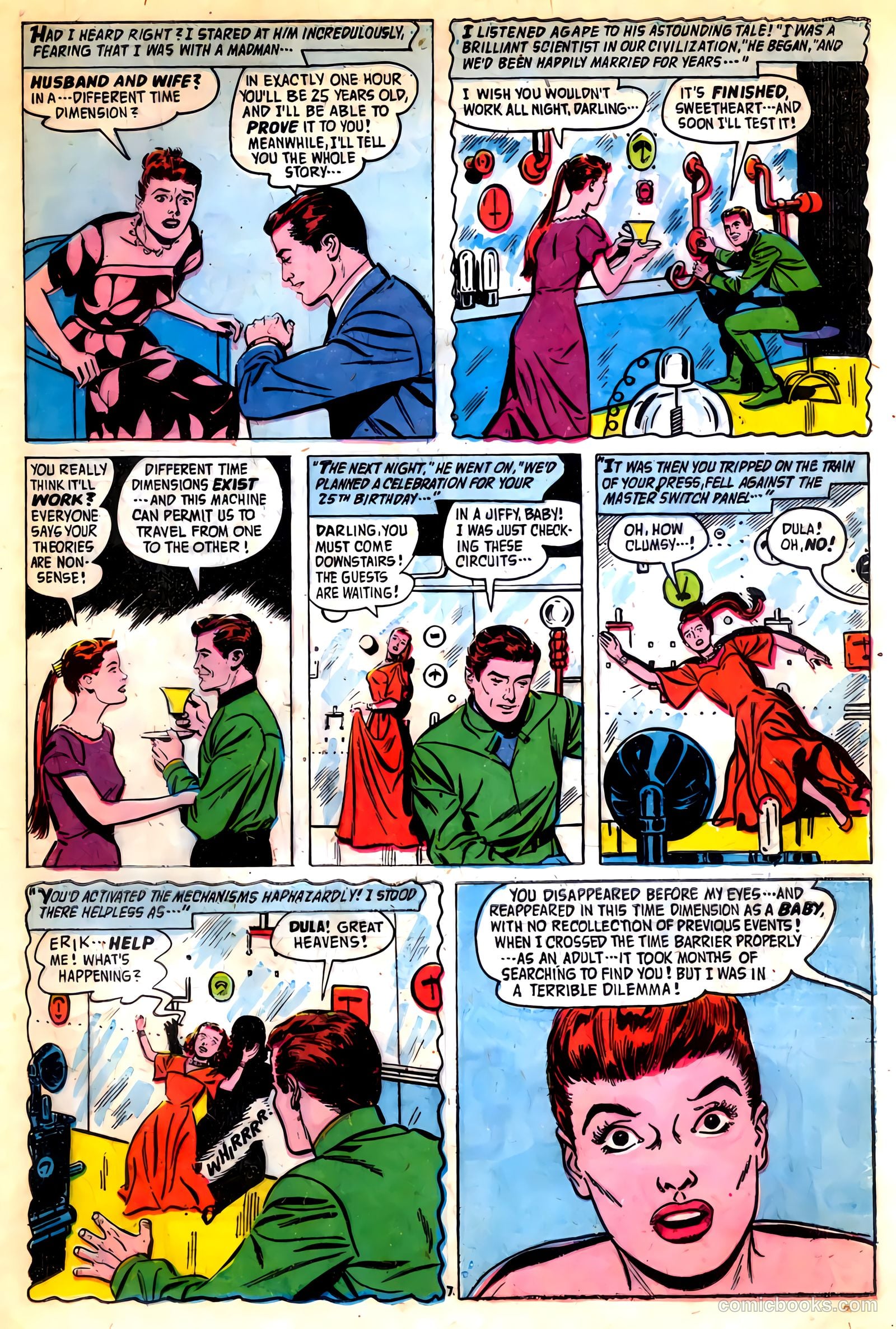 Forbidden Worlds #58 (1957) — page 19 of 36
