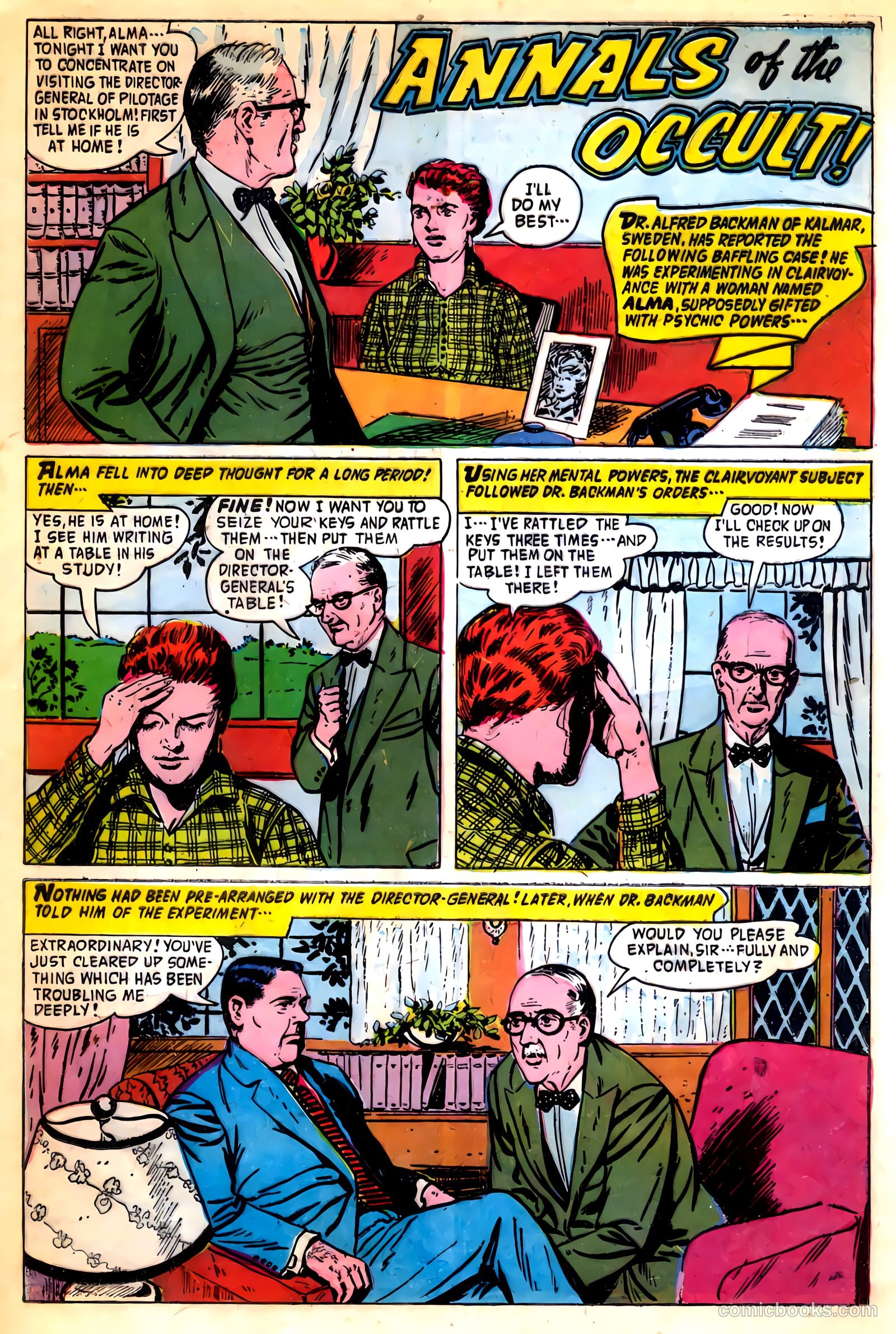 Forbidden Worlds #58 (1957) — page 23 of 36