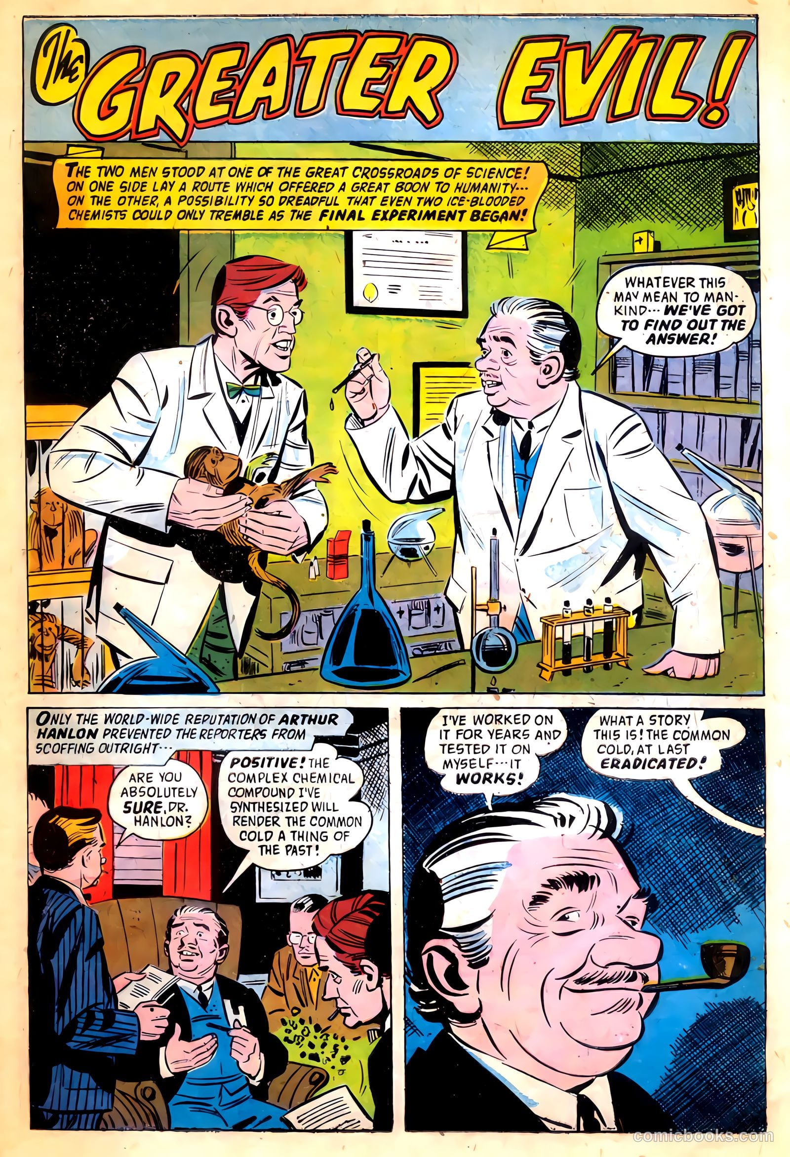 Forbidden Worlds #58 (1957) — page 25 of 36